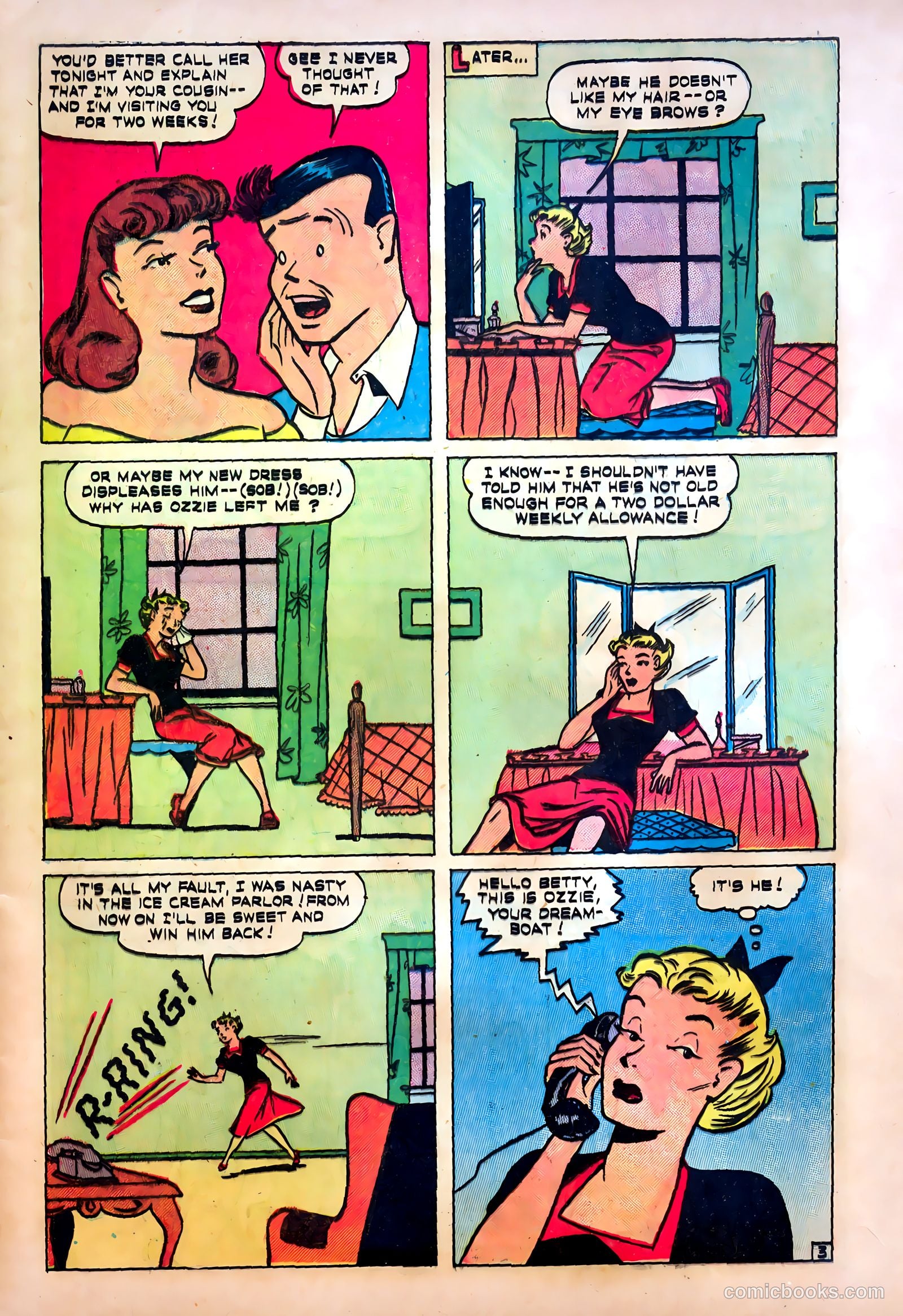 Going Steady with Betty #1 (1949) — page 5 of 36