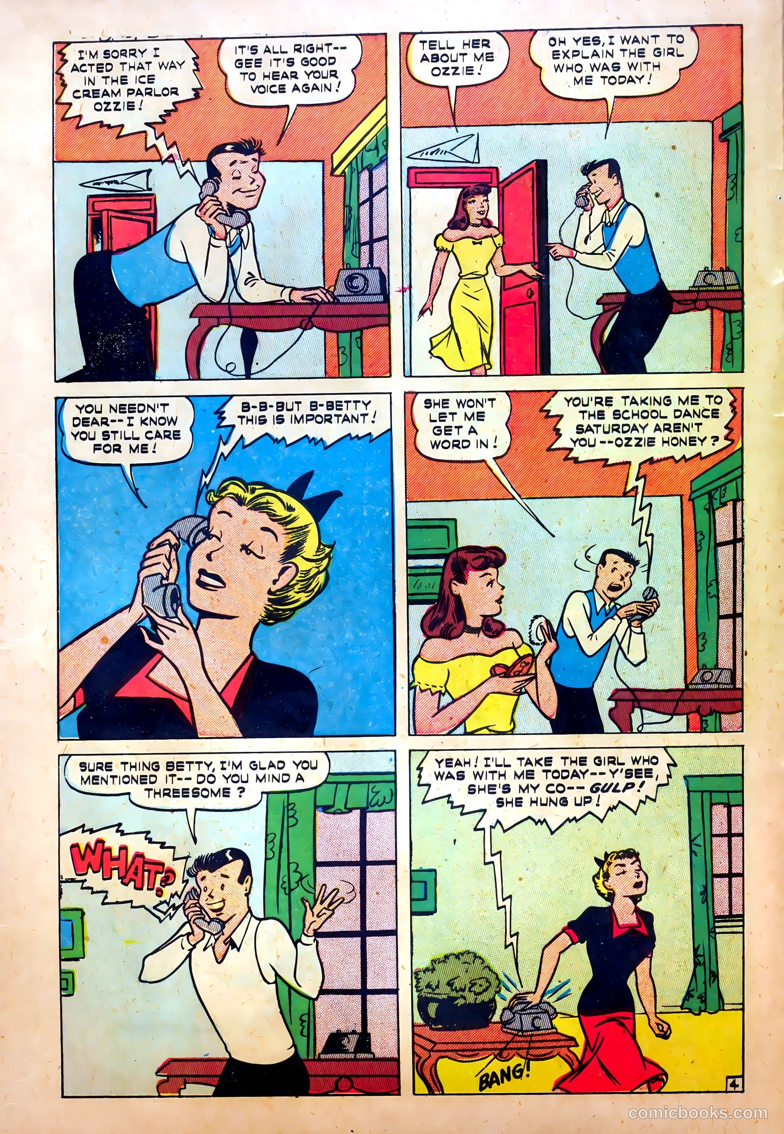 Going Steady with Betty #1 (1949) — page 6 of 36