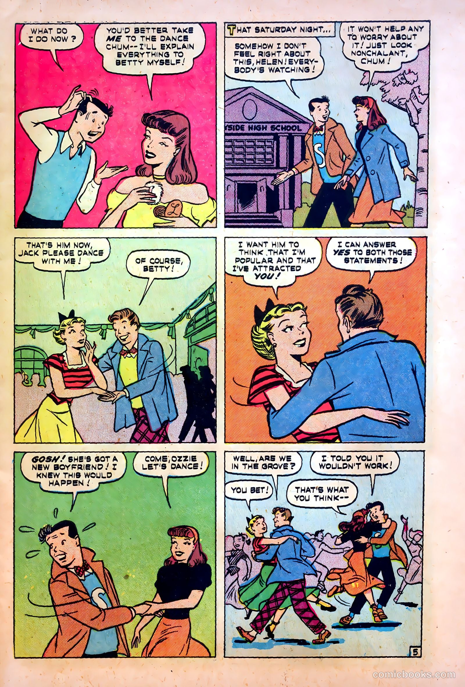 Going Steady with Betty #1 (1949) — page 7 of 36