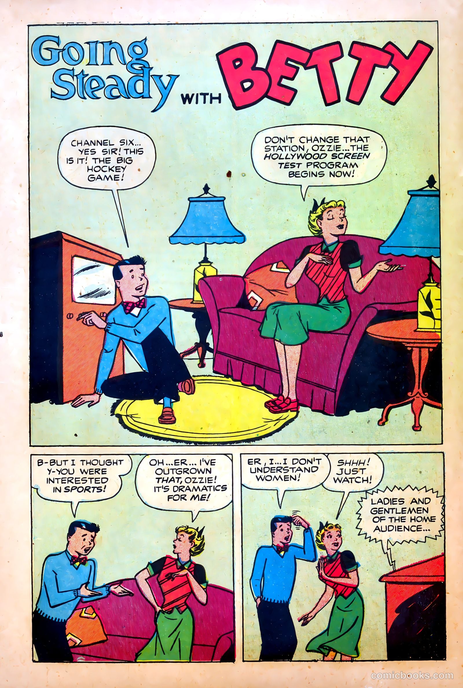Going Steady with Betty #1 (1949) — page 10 of 36