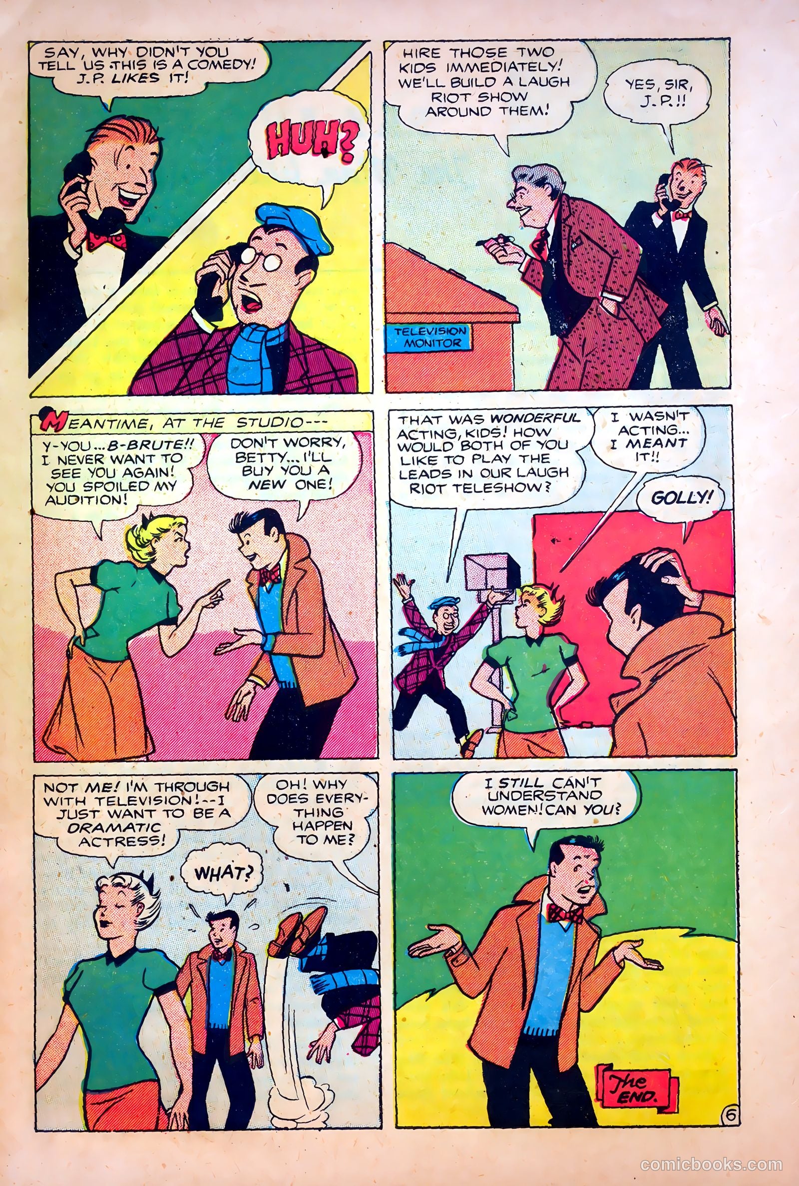 Going Steady with Betty #1 (1949) — page 15 of 36
