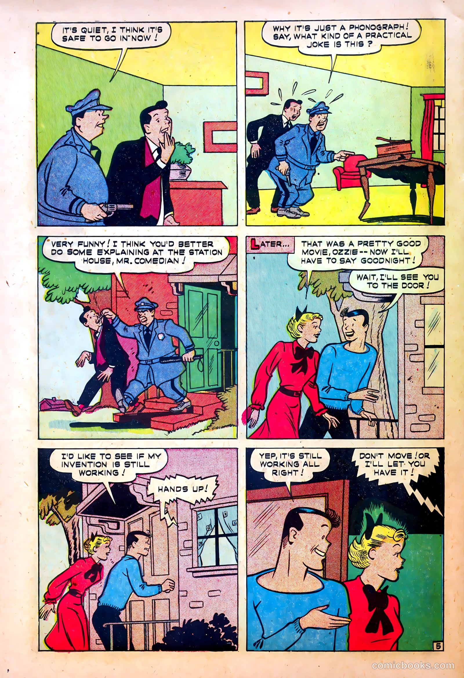 Going Steady with Betty #1 (1949) — page 22 of 36