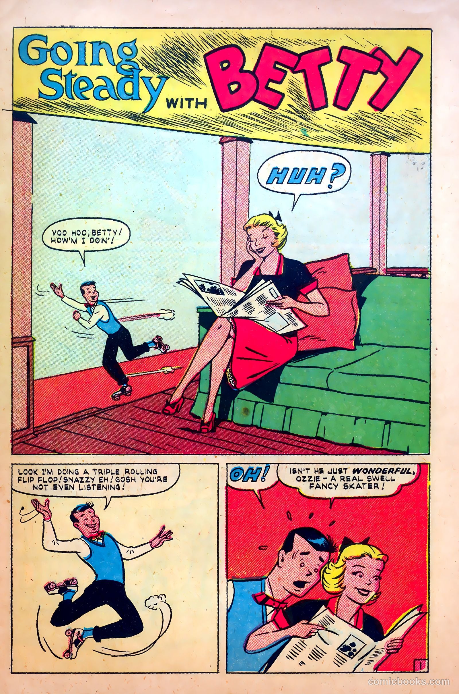 Going Steady with Betty #1 (1949) — page 27 of 36
