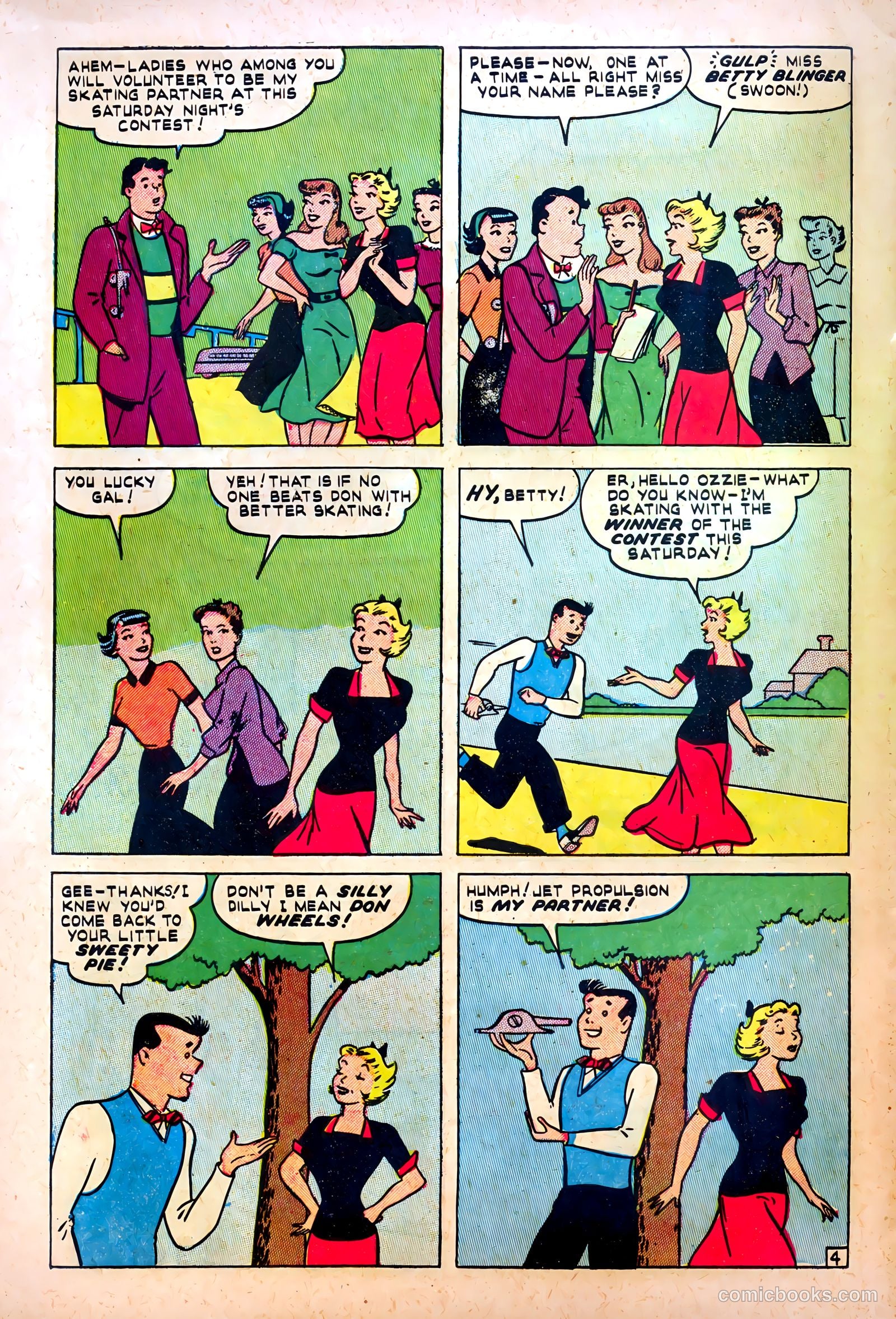 Going Steady with Betty #1 (1949) — page 30 of 36