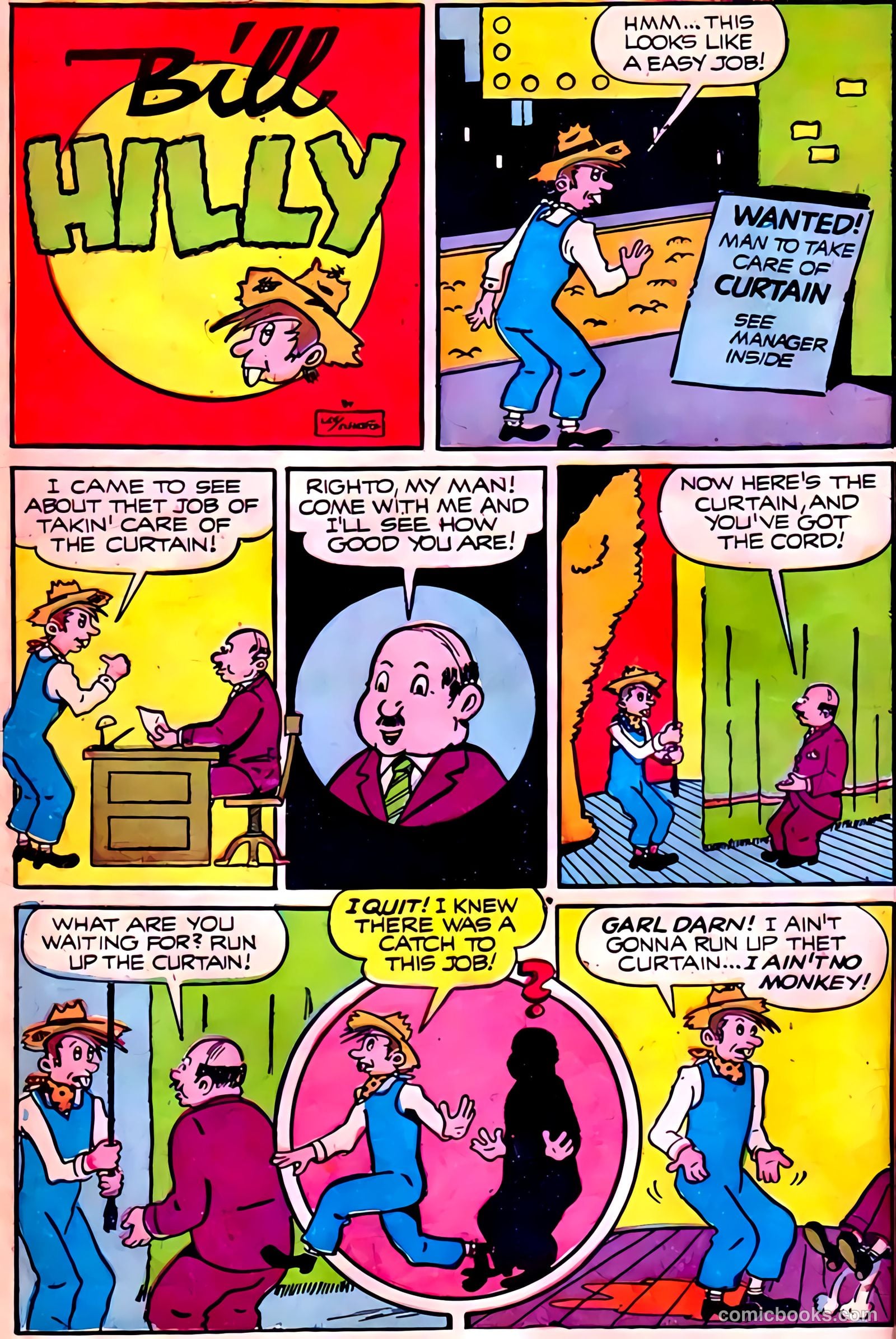 Gold Medal Comics #1 (1945) — page 19 of 133
