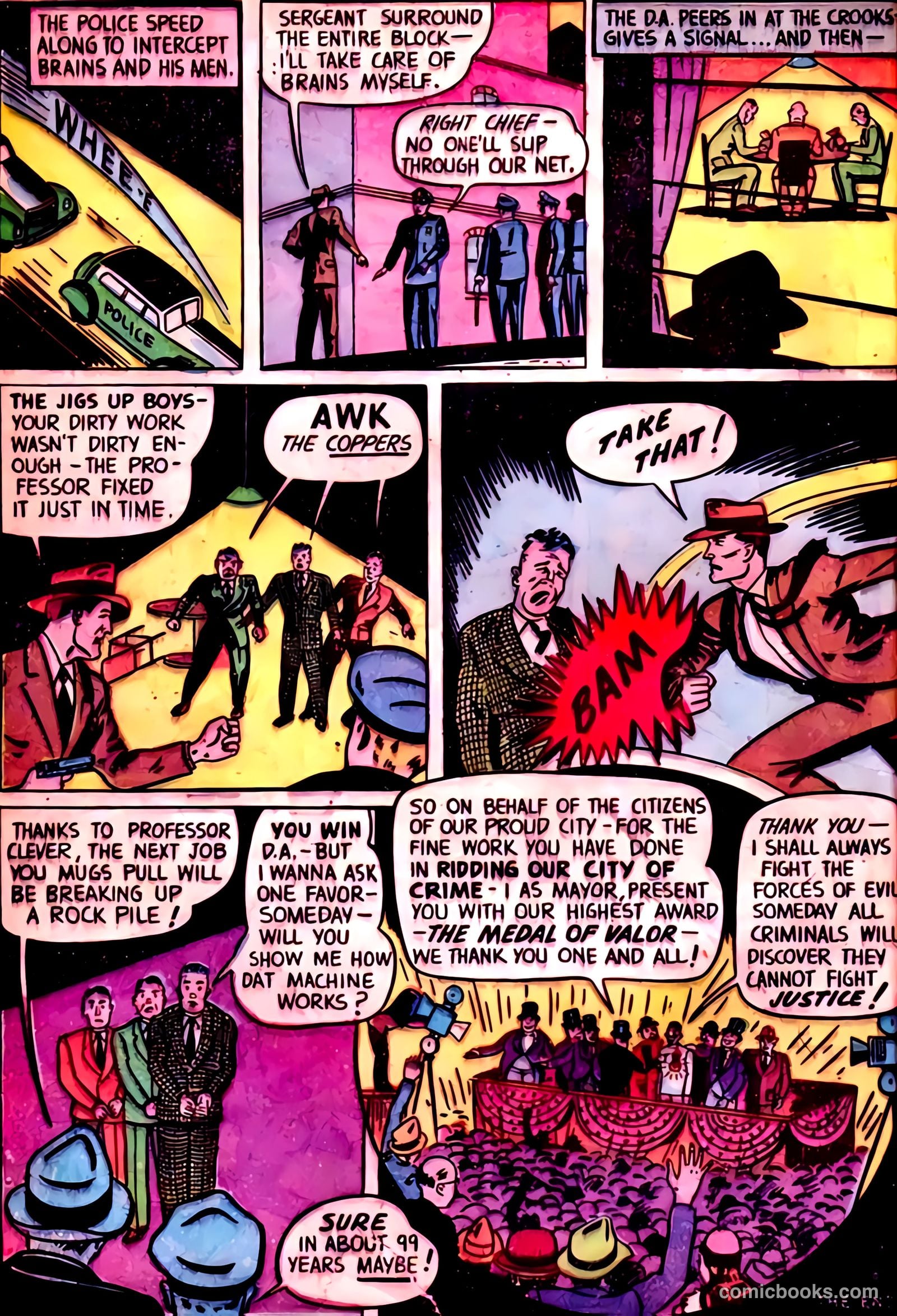 Gold Medal Comics #1 (1945) — page 31 of 133
