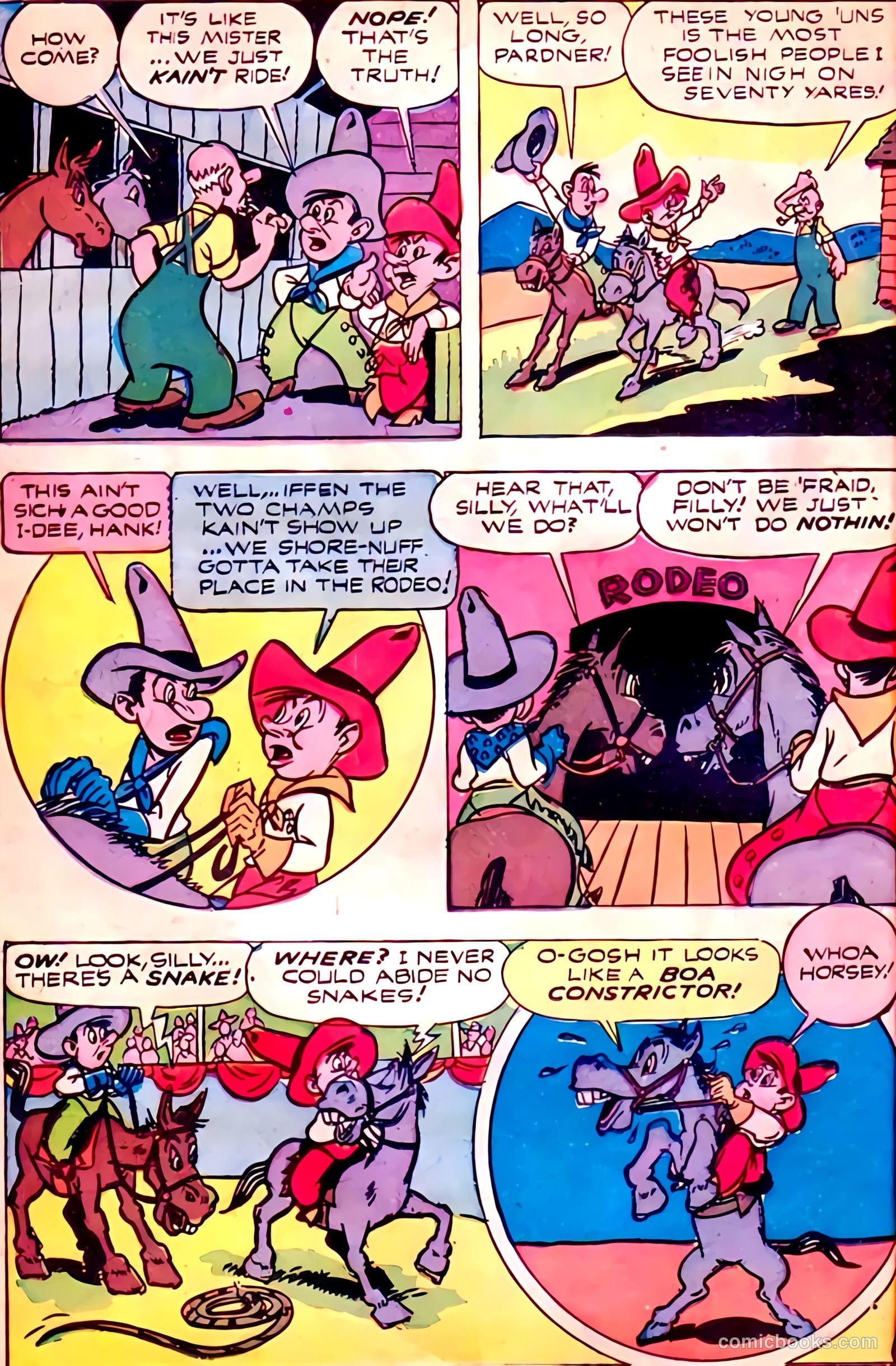 Gold Medal Comics #1 (1945) — page 33 of 133