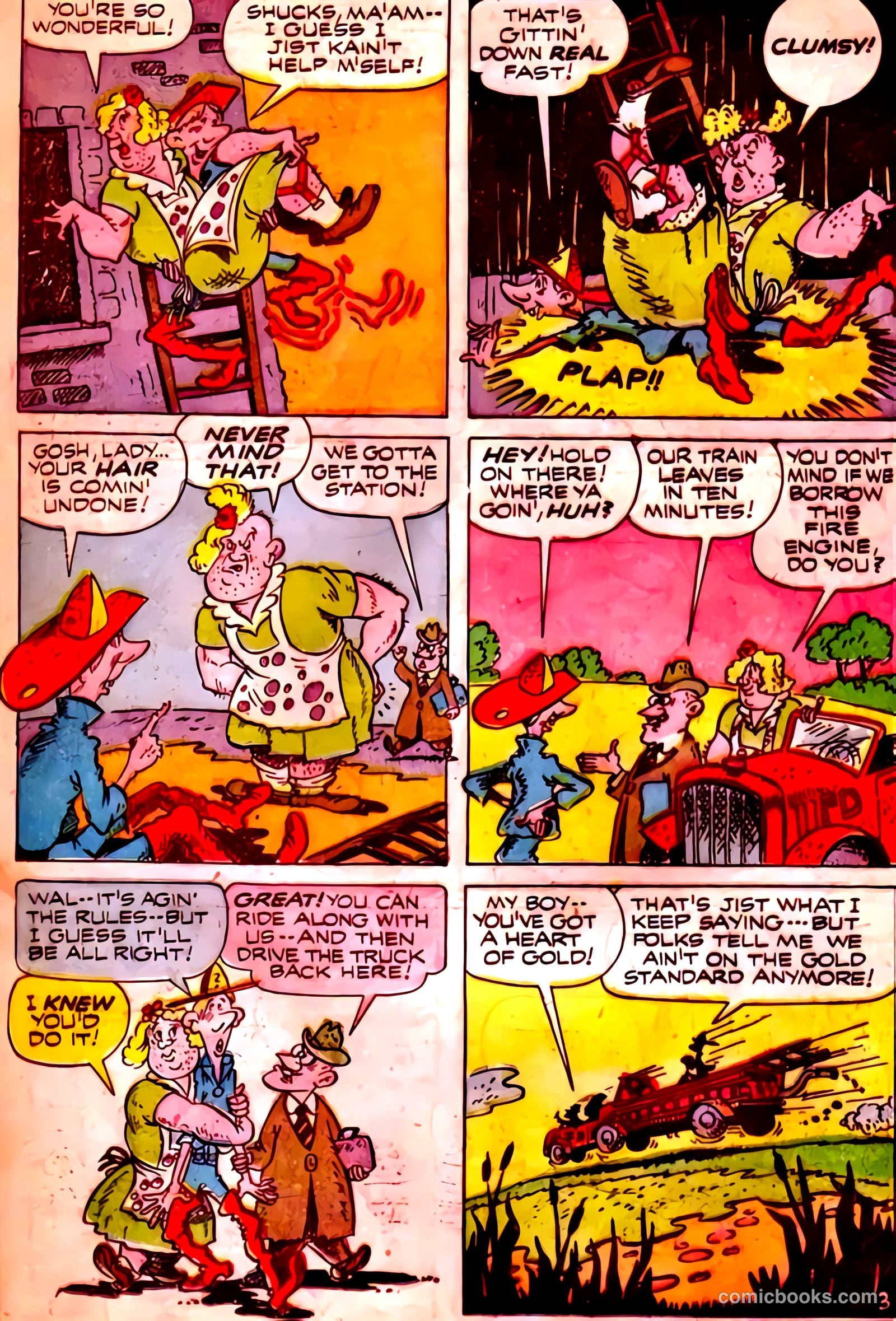 Gold Medal Comics #1 (1945) — page 101 of 133