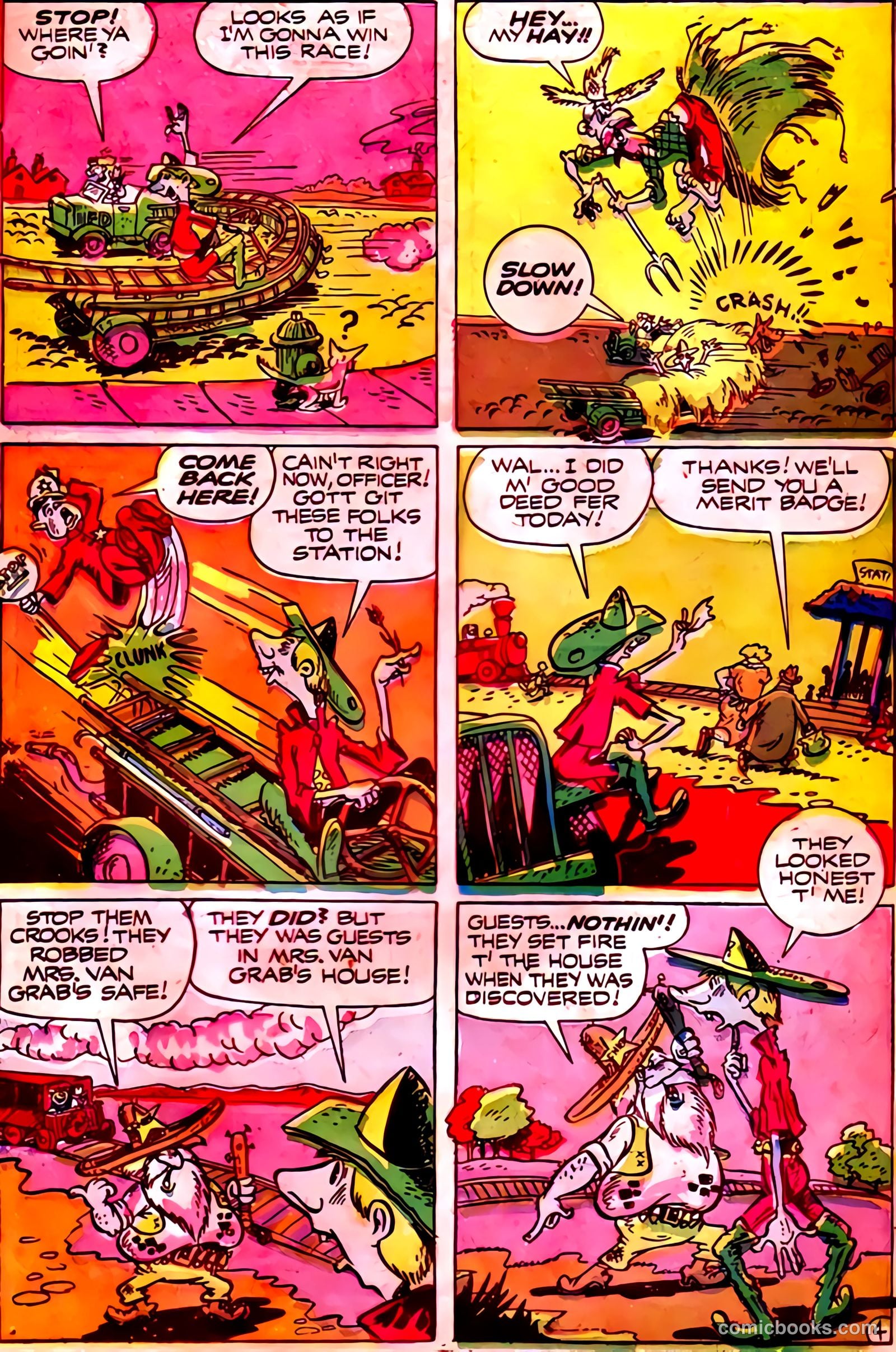 Gold Medal Comics #1 (1945) — page 102 of 133