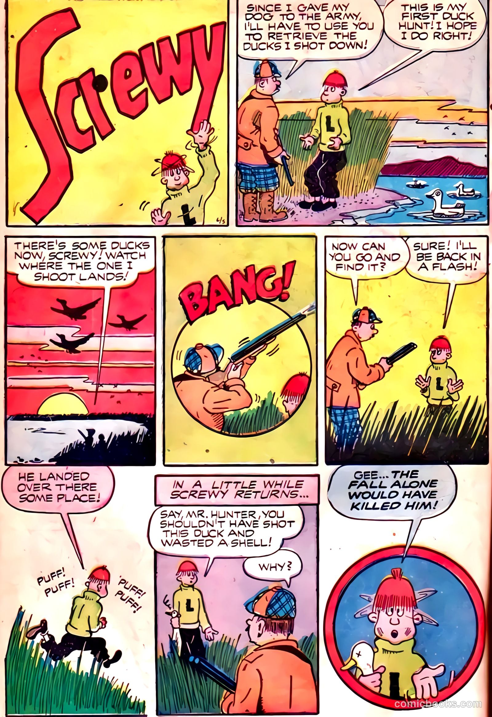 Gold Medal Comics #1 (1945) — page 121 of 133