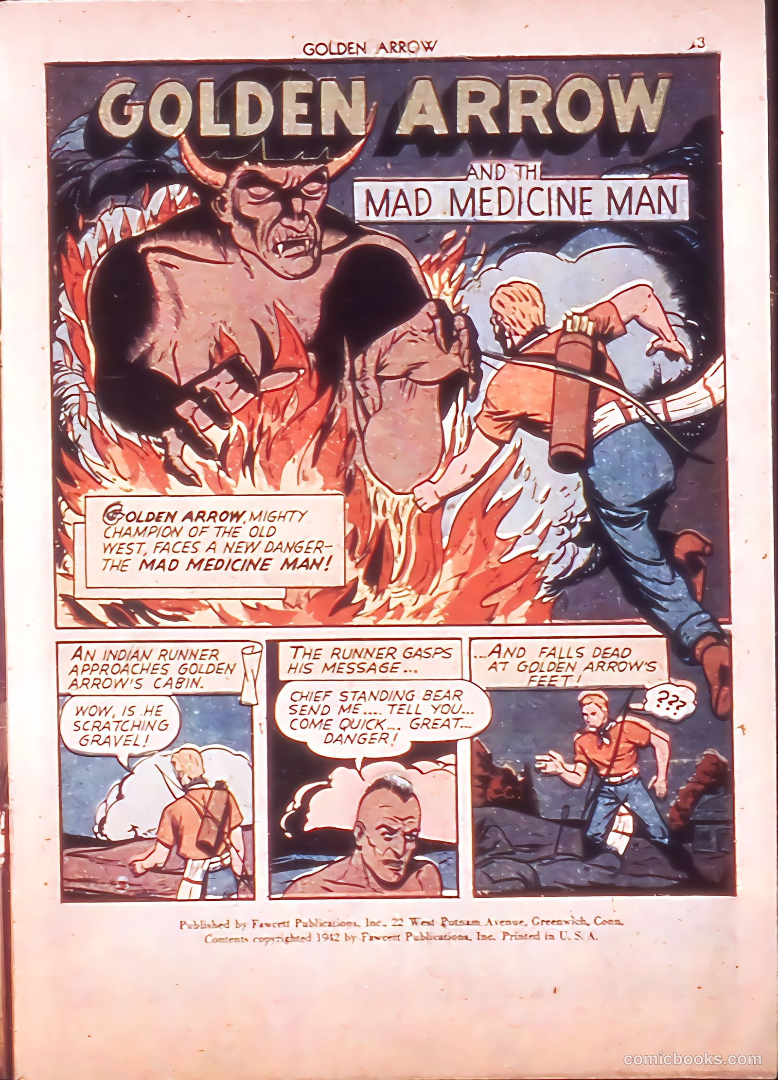 Golden Arrow #1 (1942) — page 3 of 67