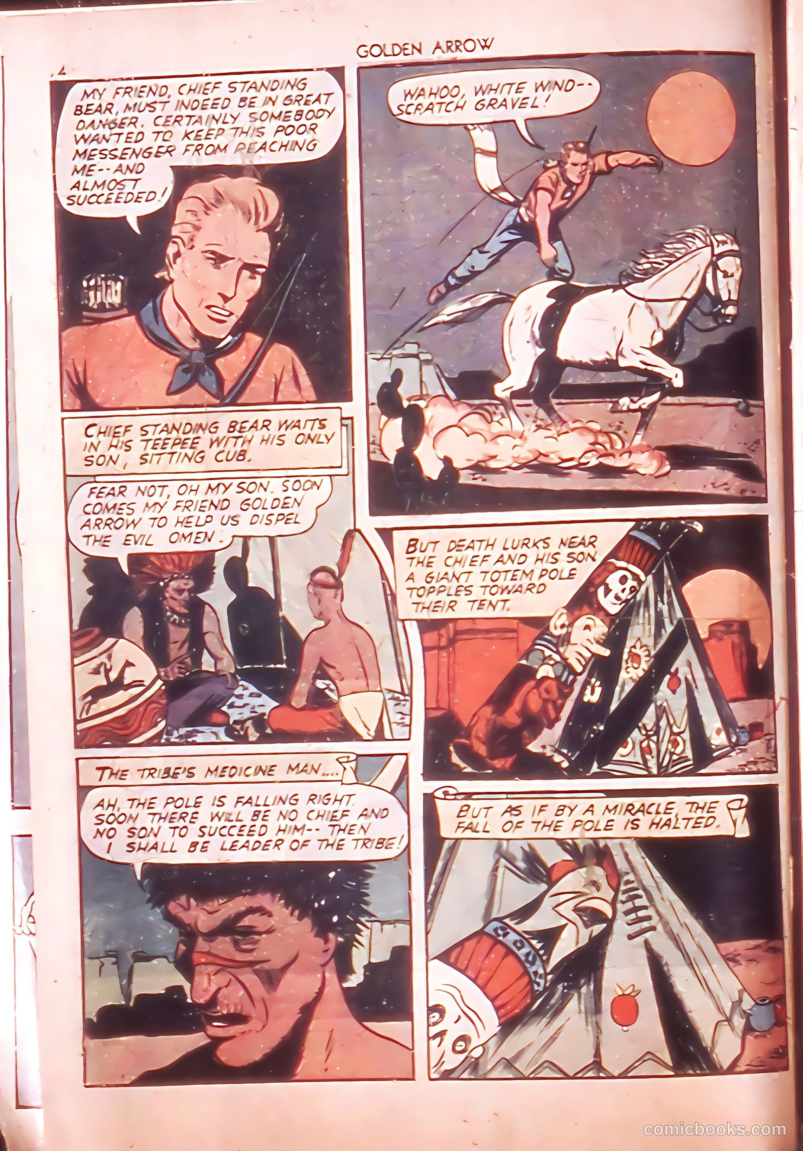 Golden Arrow #1 (1942) — page 4 of 67
