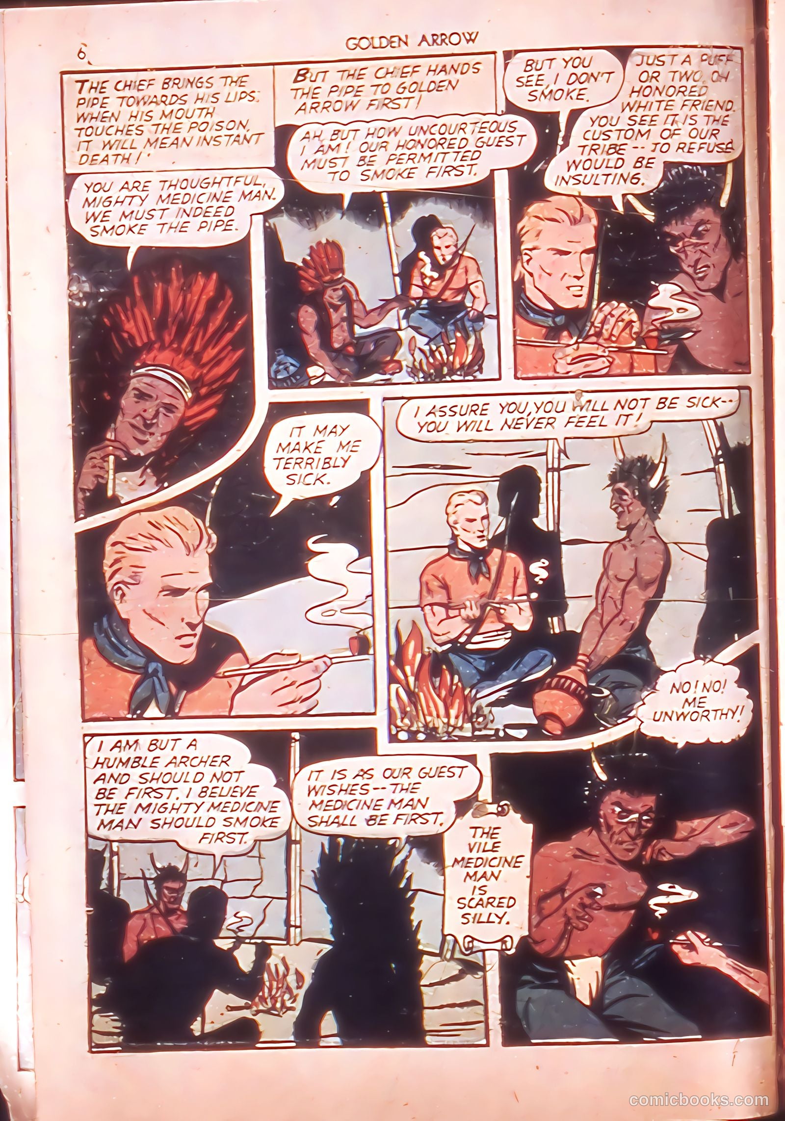 Golden Arrow #1 (1942) — page 6 of 67
