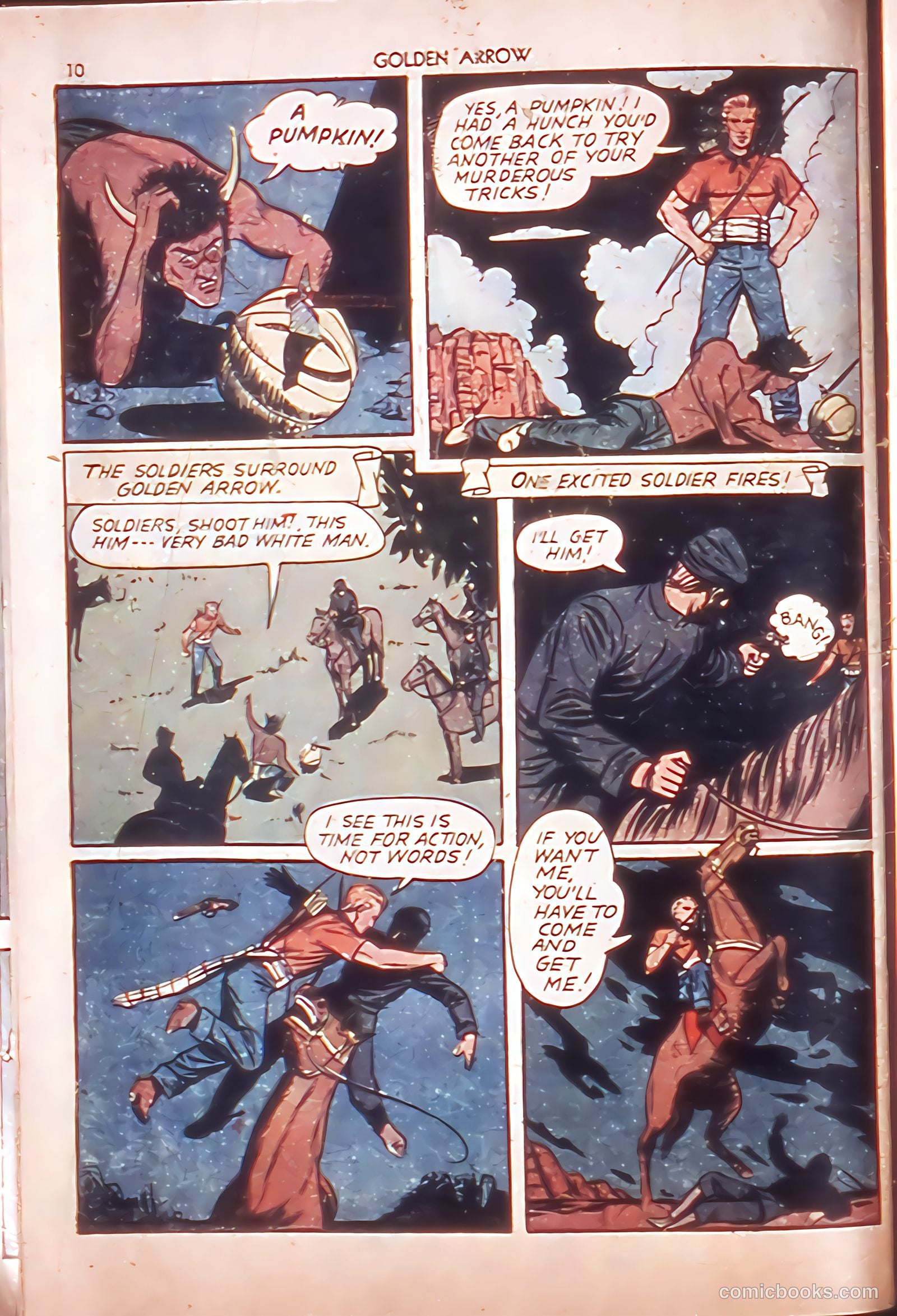 Golden Arrow #1 (1942) — page 10 of 67