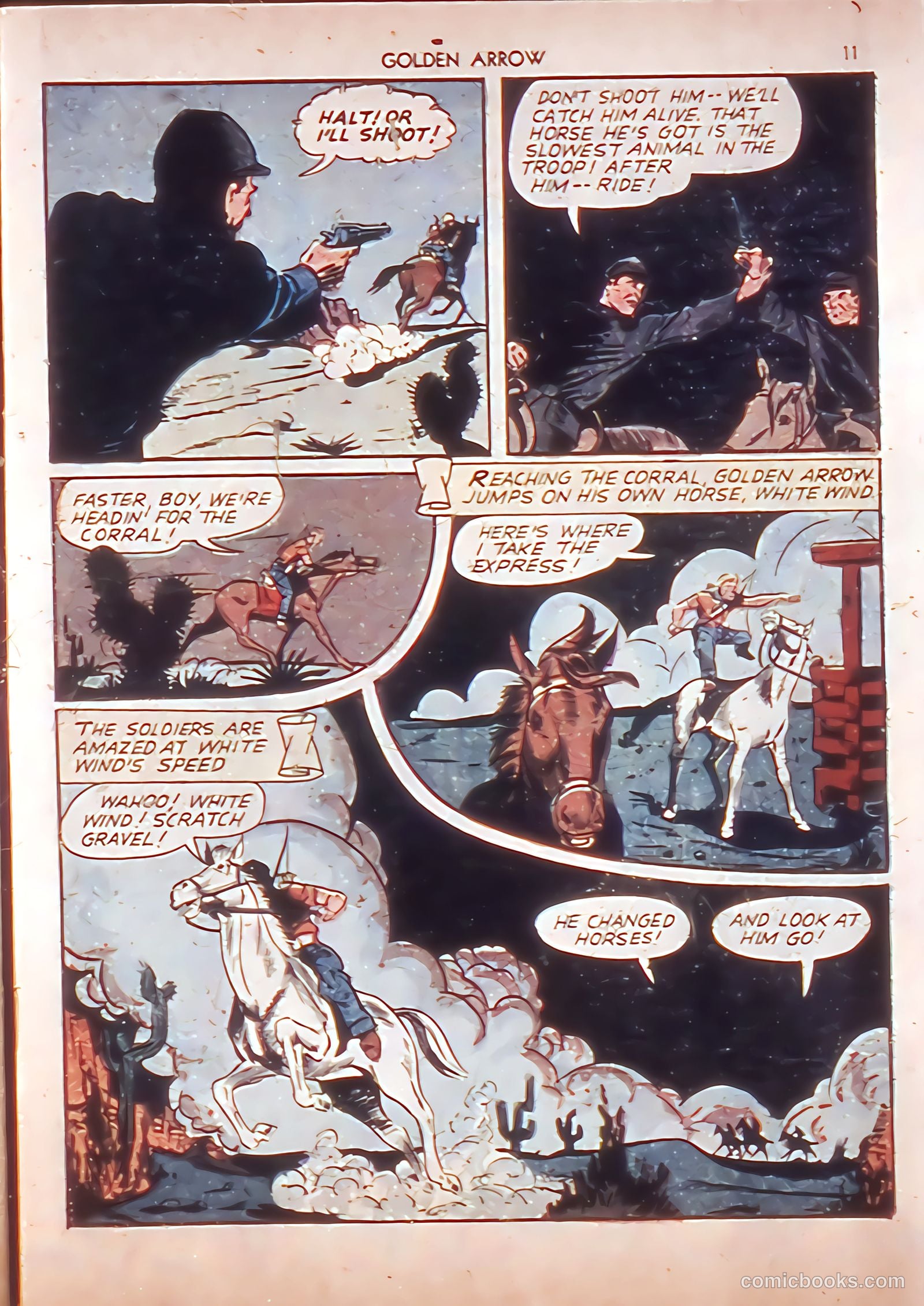 Golden Arrow #1 (1942) — page 11 of 67
