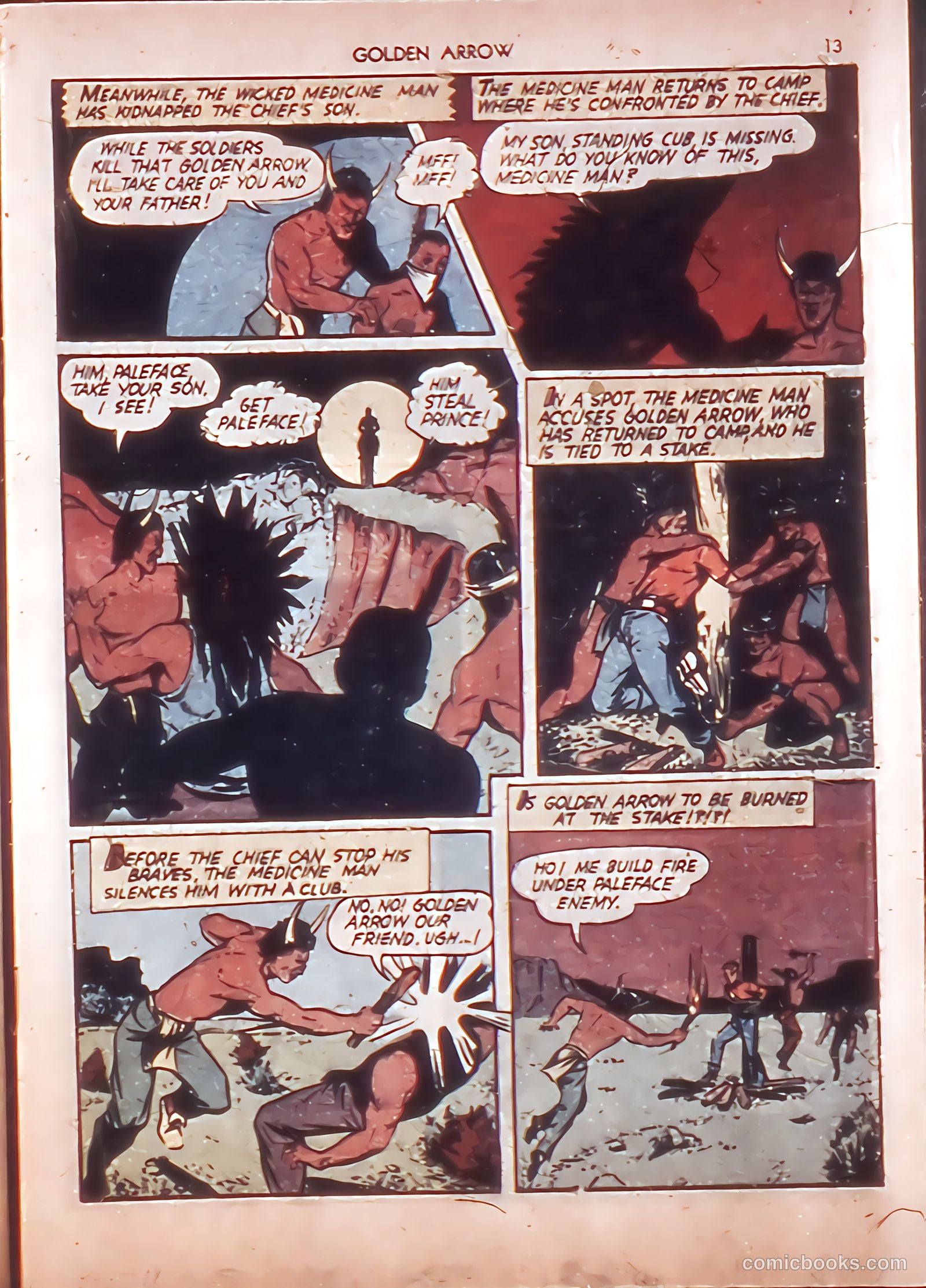 Golden Arrow #1 (1942) — page 13 of 67