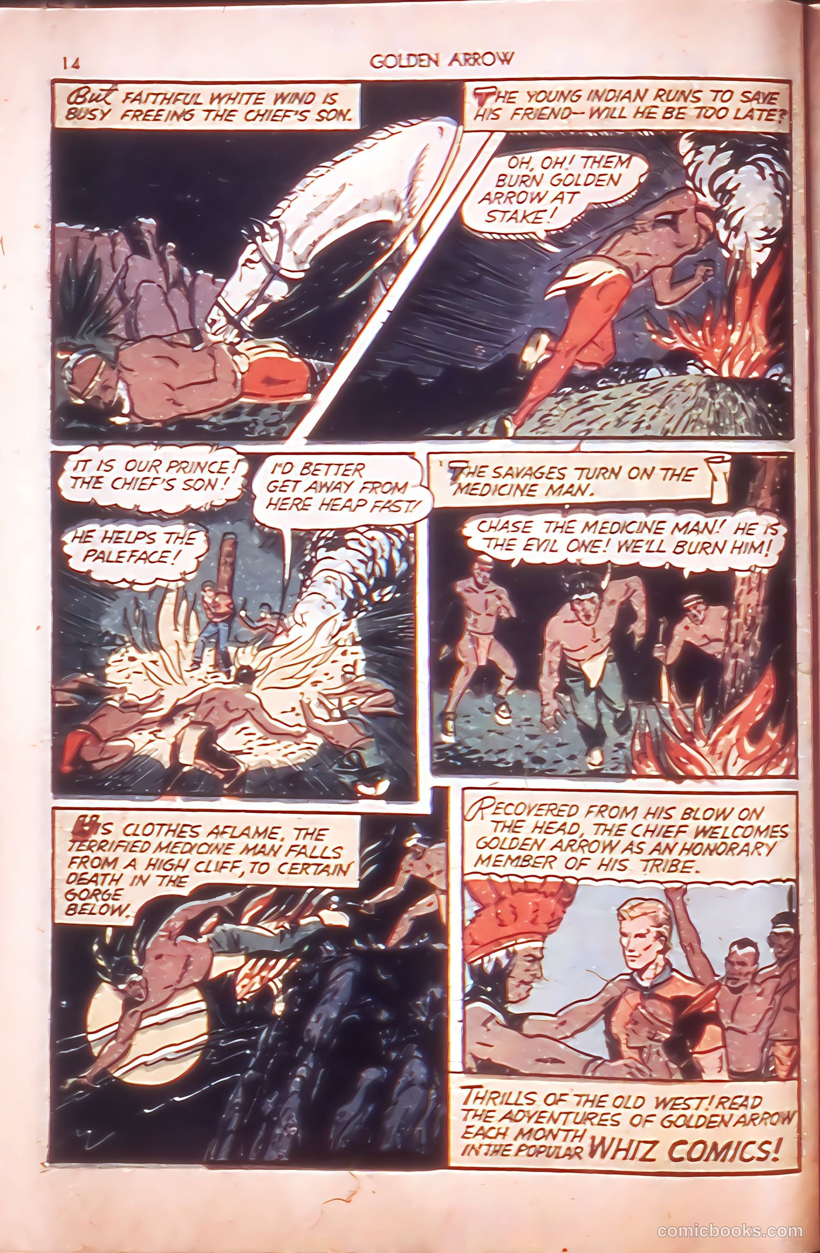 Golden Arrow #1 (1942) — page 14 of 67