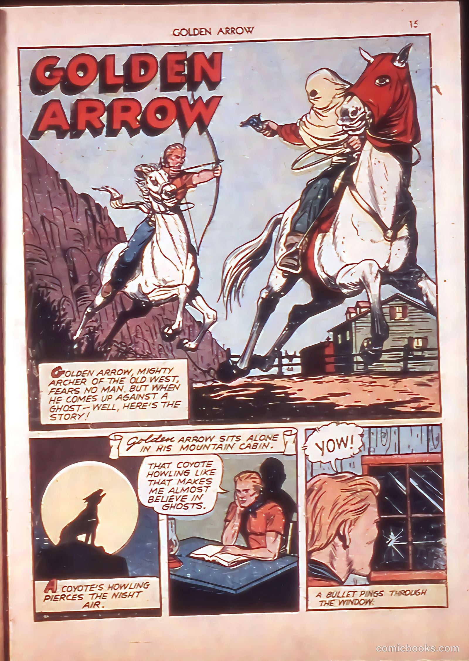 Golden Arrow #1 (1942) — page 15 of 67