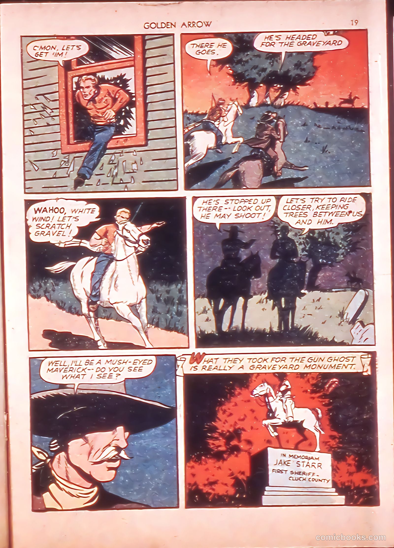 Golden Arrow #1 (1942) — page 19 of 67