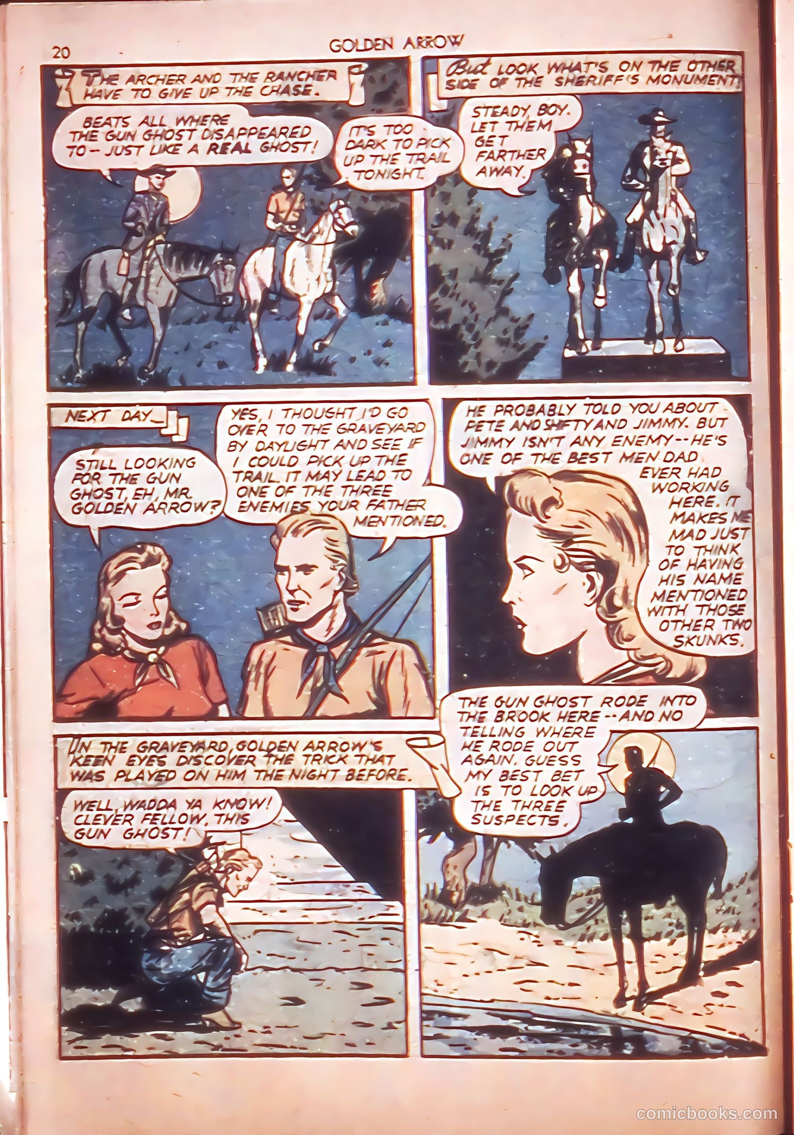 Golden Arrow #1 (1942) — page 20 of 67