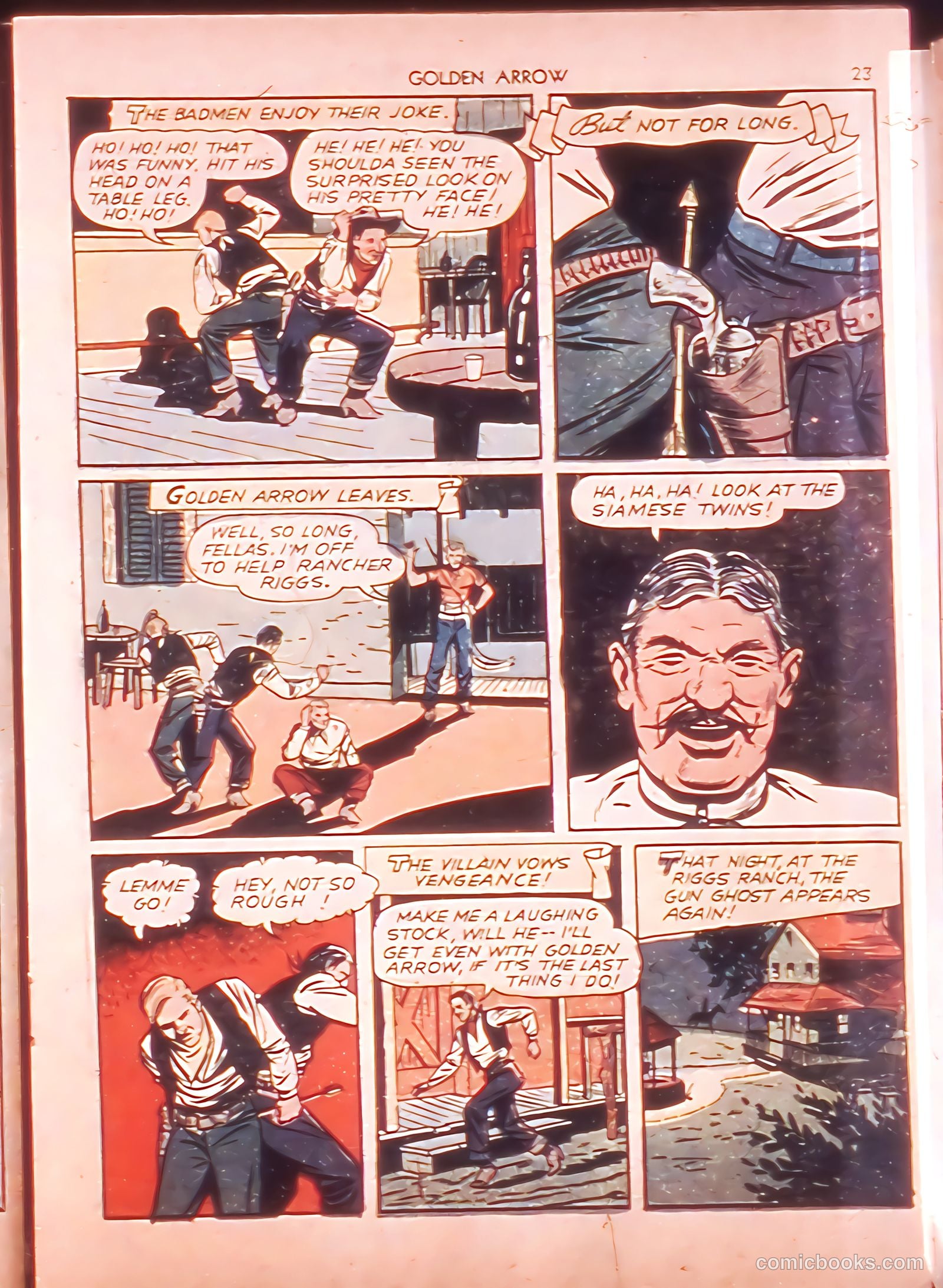 Golden Arrow #1 (1942) — page 23 of 67