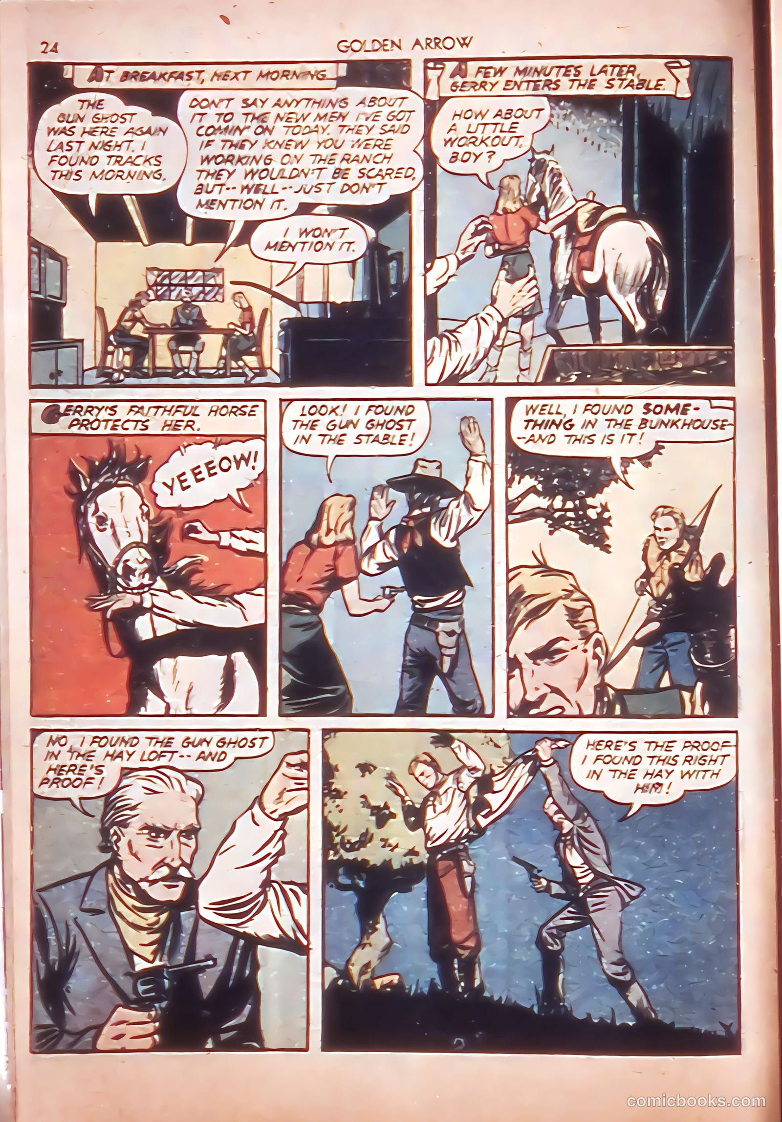 Golden Arrow #1 (1942) — page 24 of 67