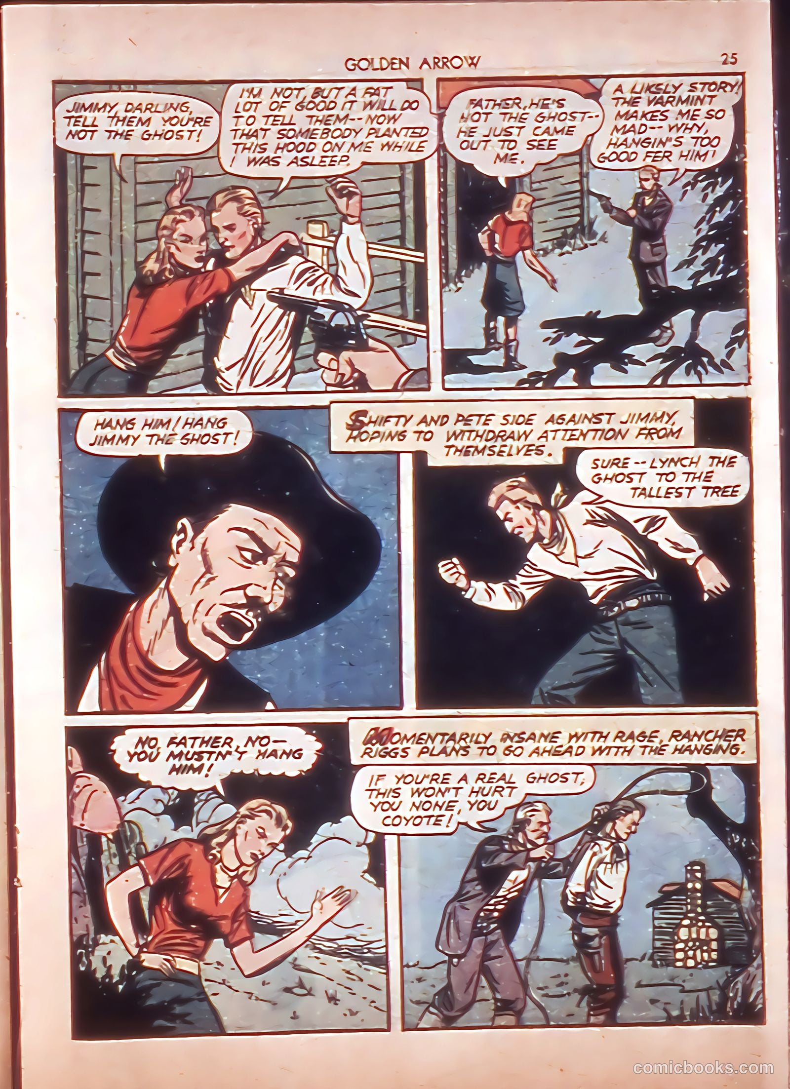 Golden Arrow #1 (1942) — page 25 of 67