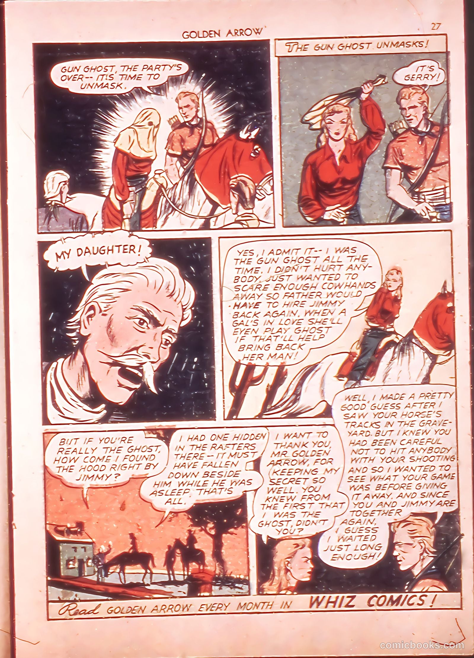 Golden Arrow #1 (1942) — page 27 of 67