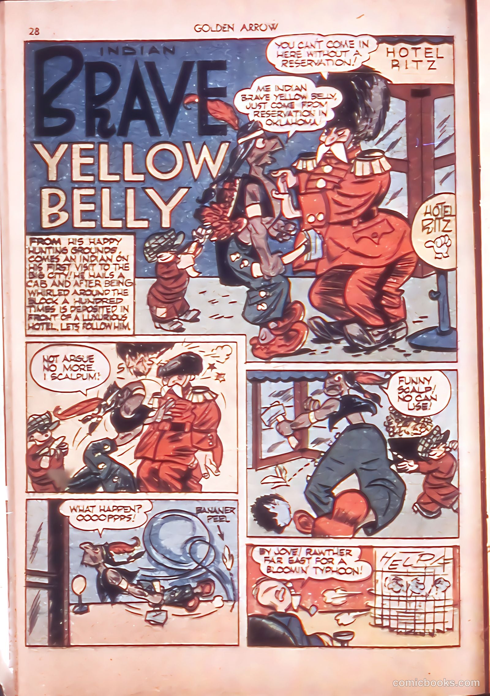 Golden Arrow #1 (1942) — page 28 of 67