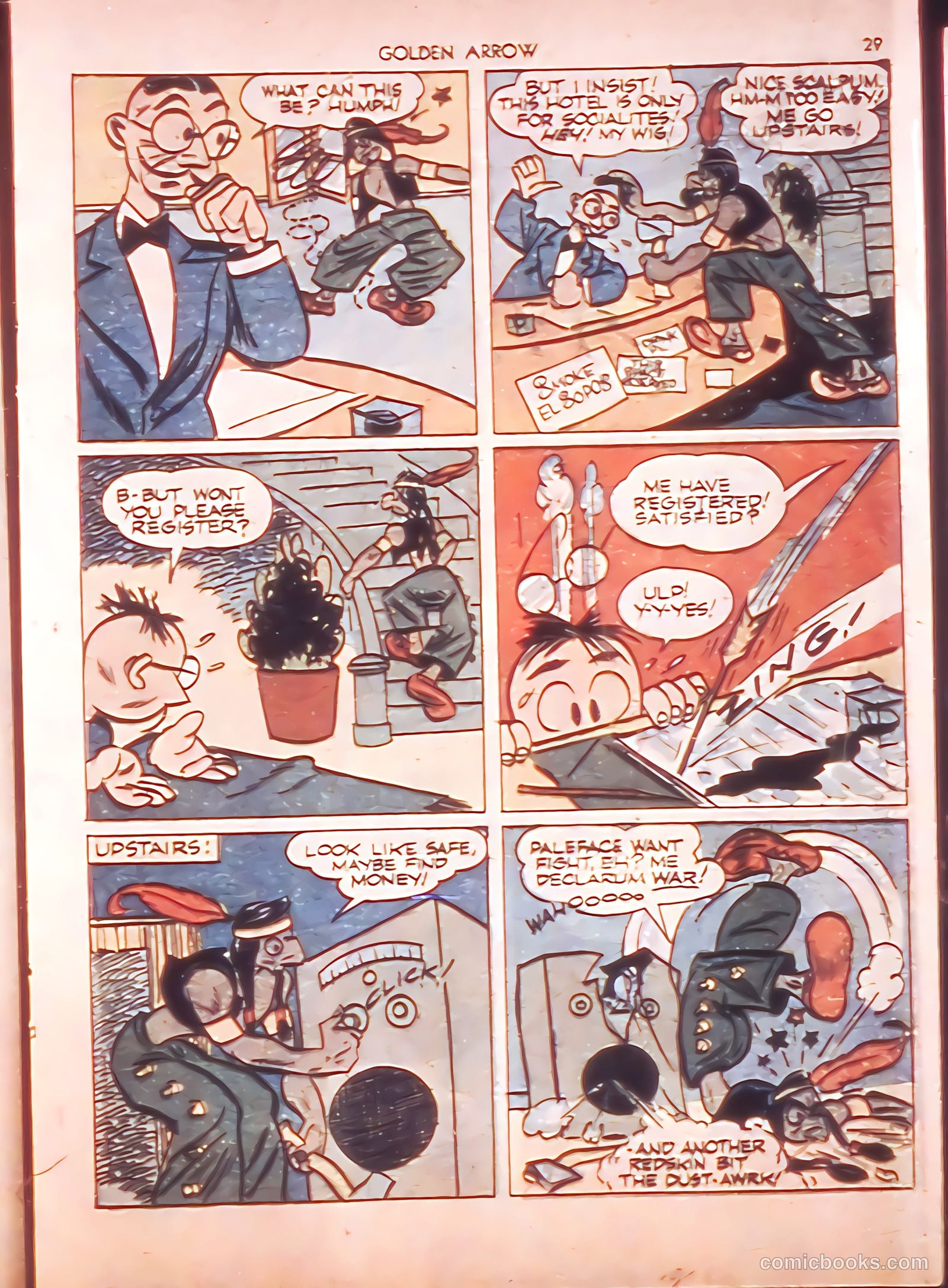 Golden Arrow #1 (1942) — page 29 of 67