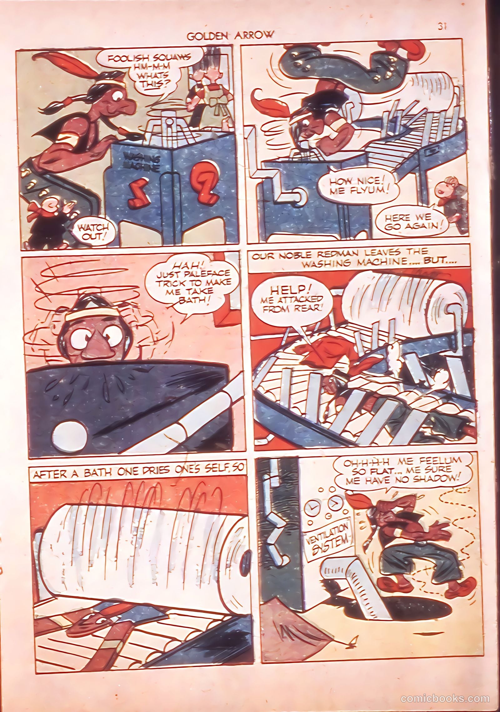 Golden Arrow #1 (1942) — page 31 of 67