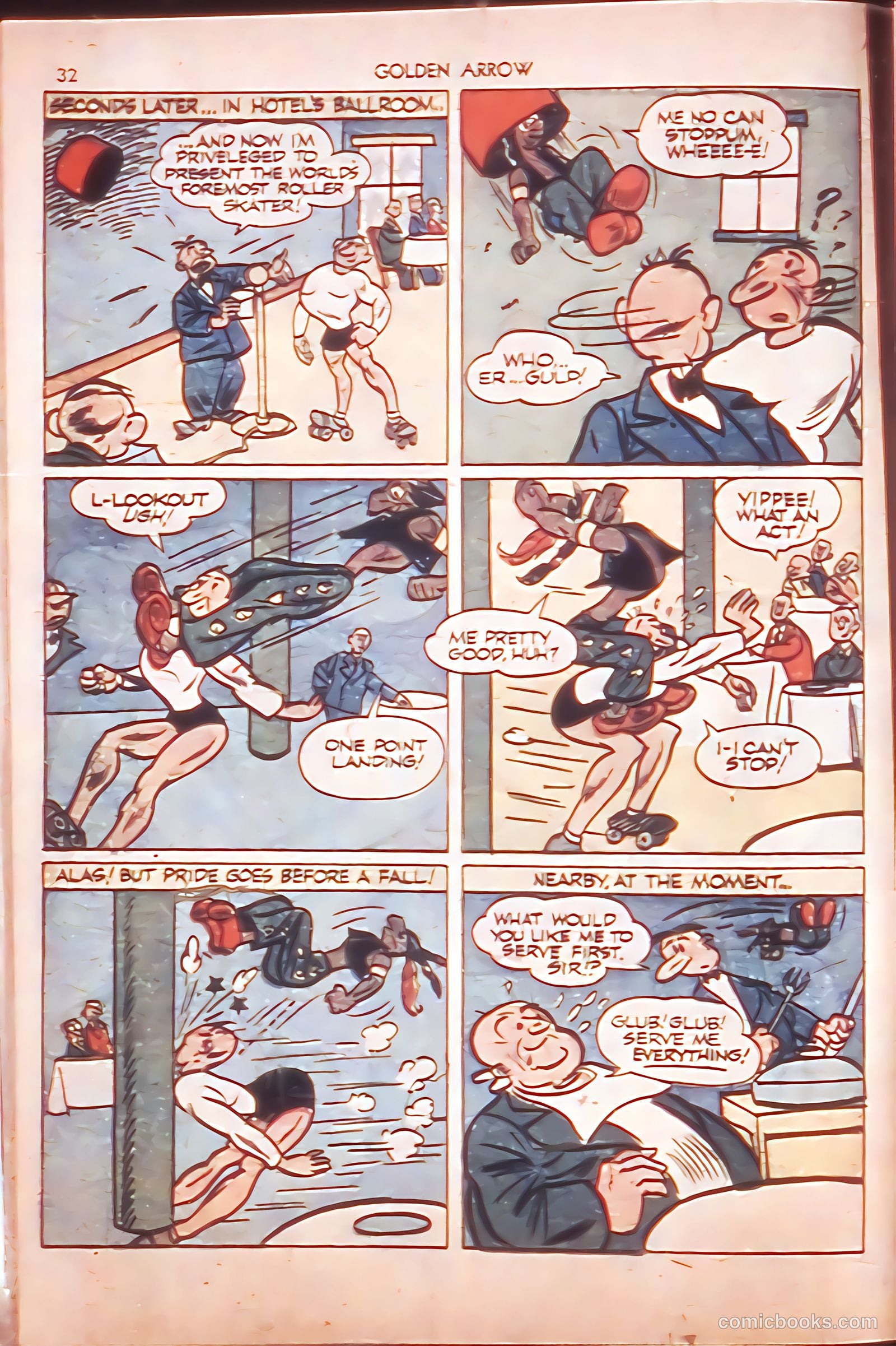 Golden Arrow #1 (1942) — page 32 of 67