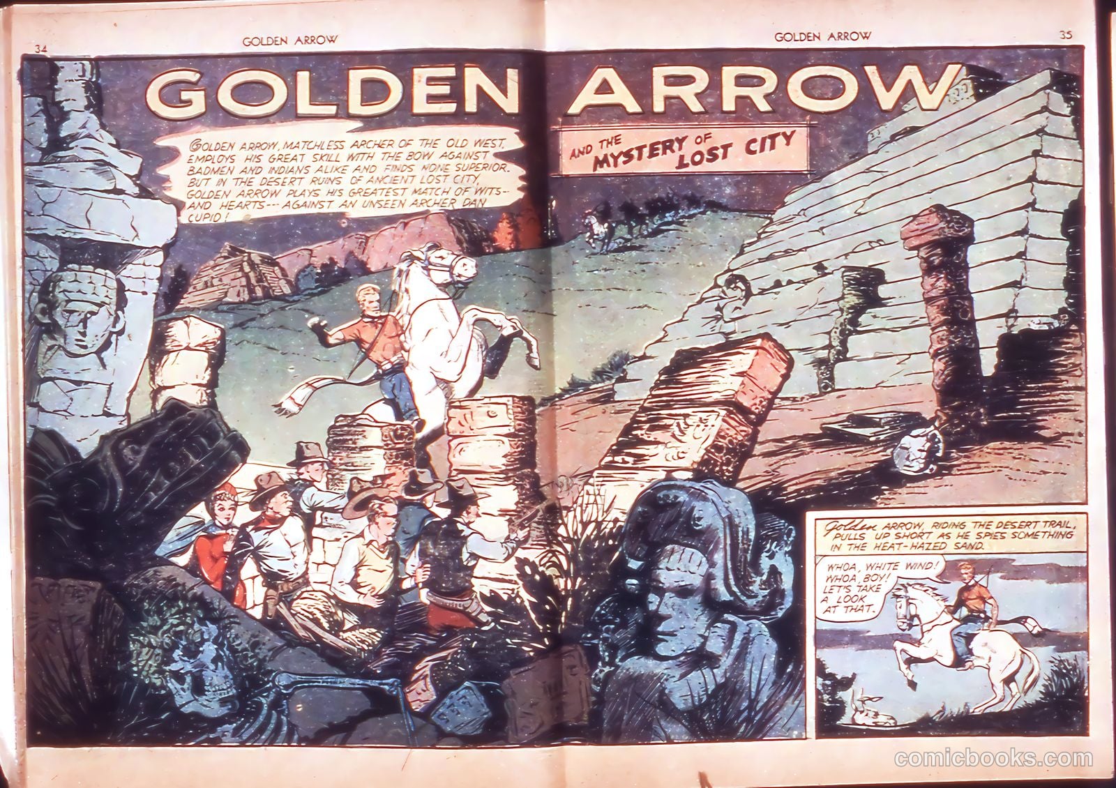 Golden Arrow #1 (1942) — page 34 of 67