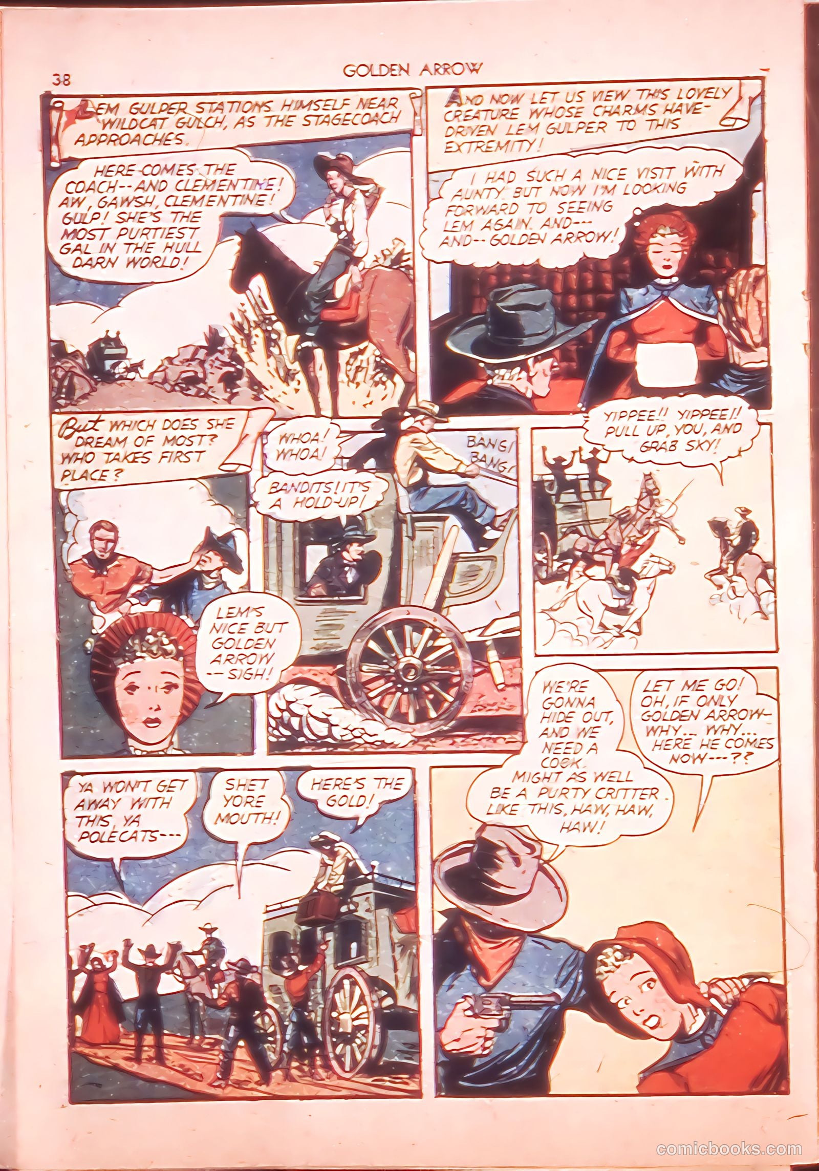 Golden Arrow #1 (1942) — page 37 of 67