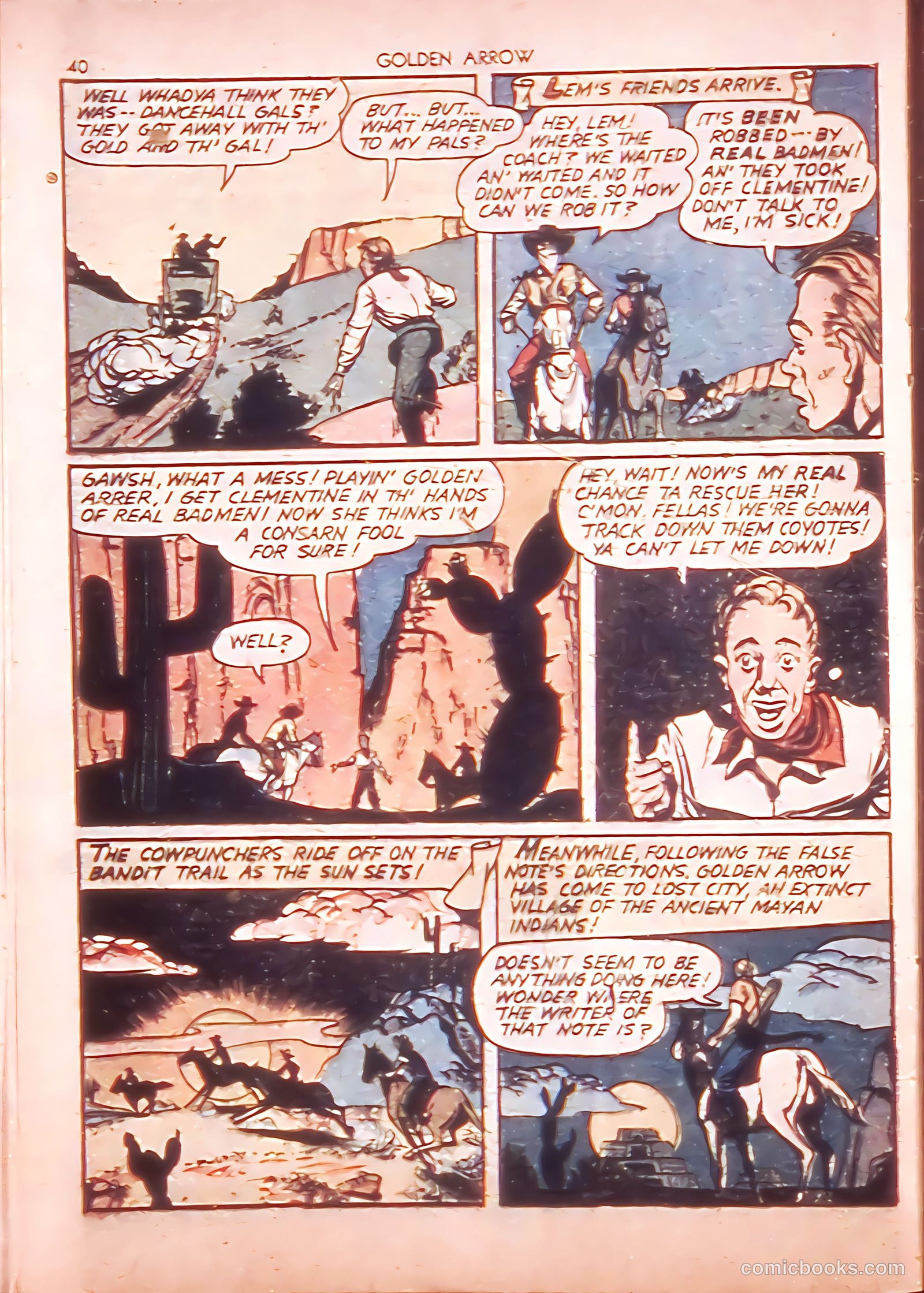 Golden Arrow #1 (1942) — page 39 of 67