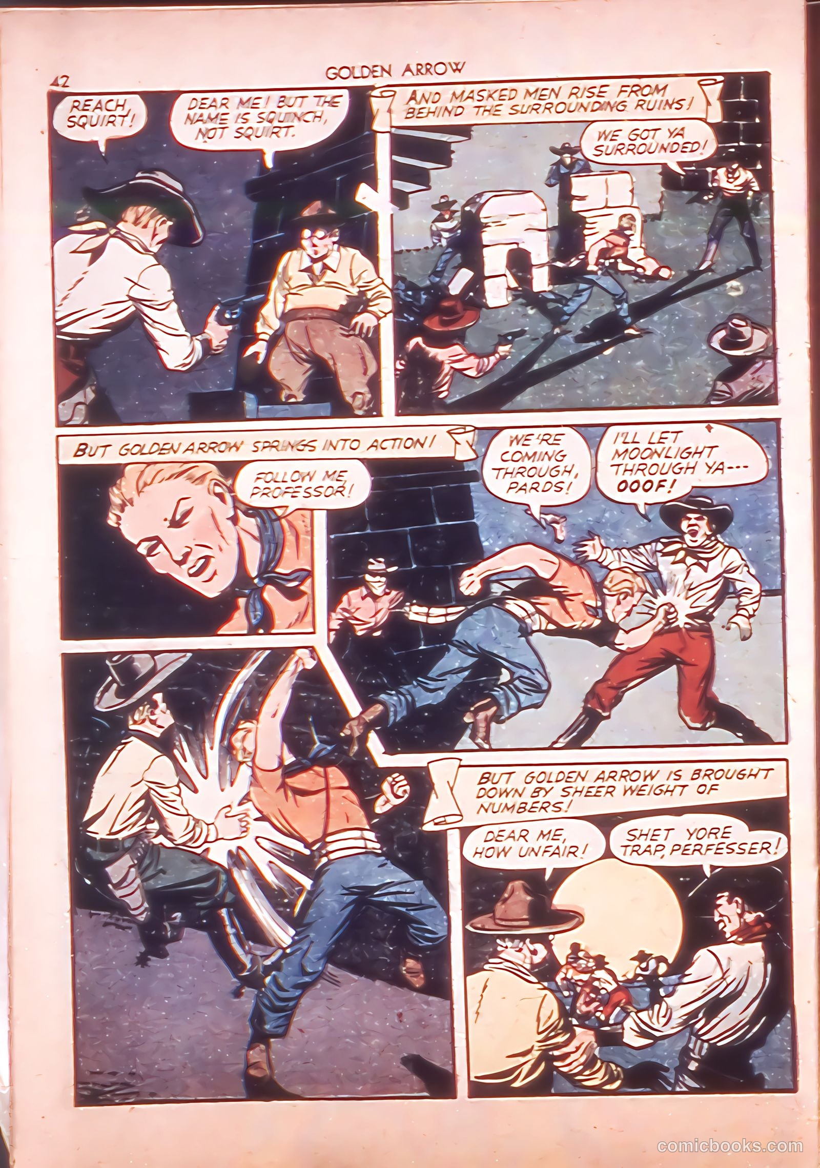 Golden Arrow #1 (1942) — page 41 of 67