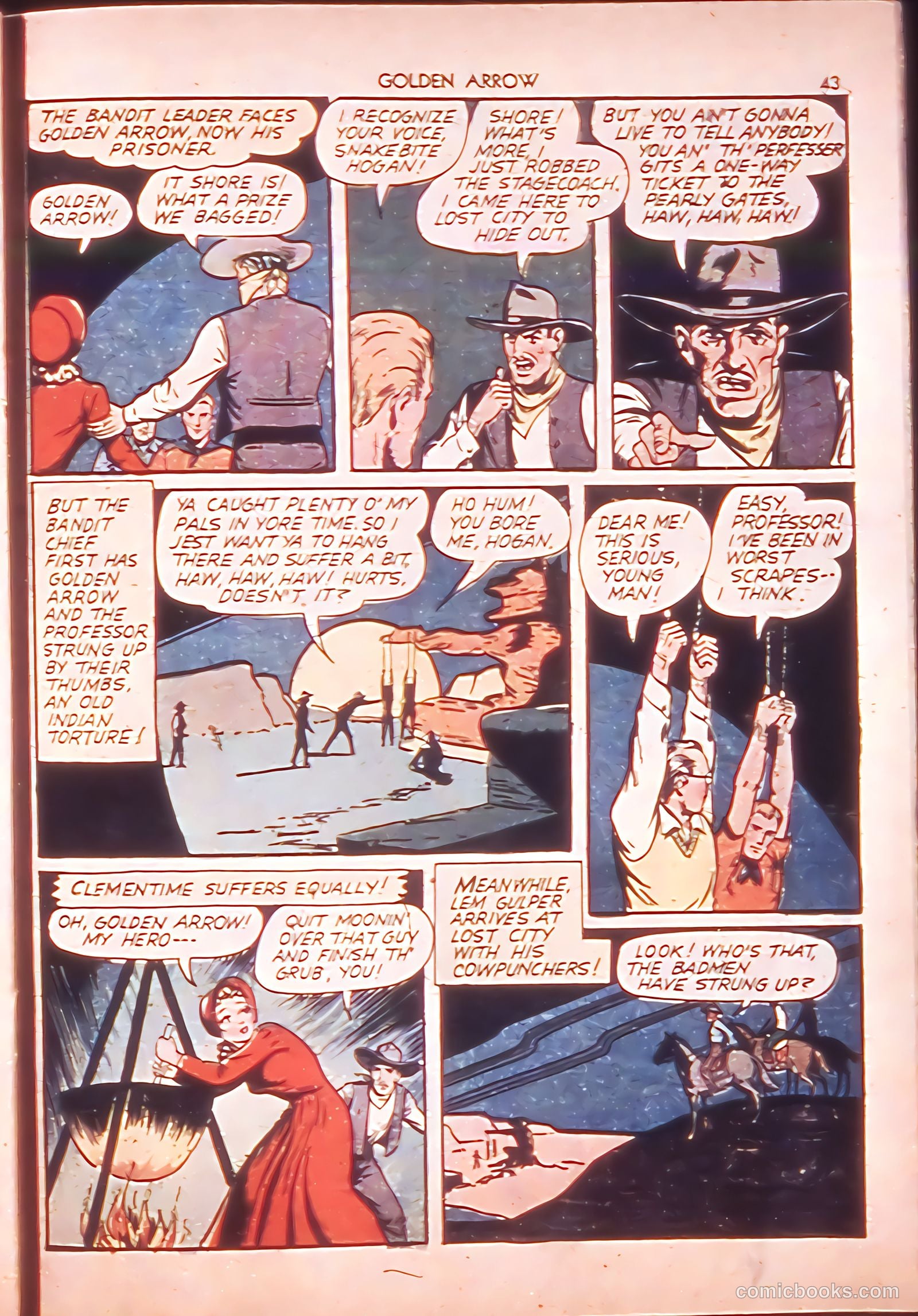 Golden Arrow #1 (1942) — page 42 of 67