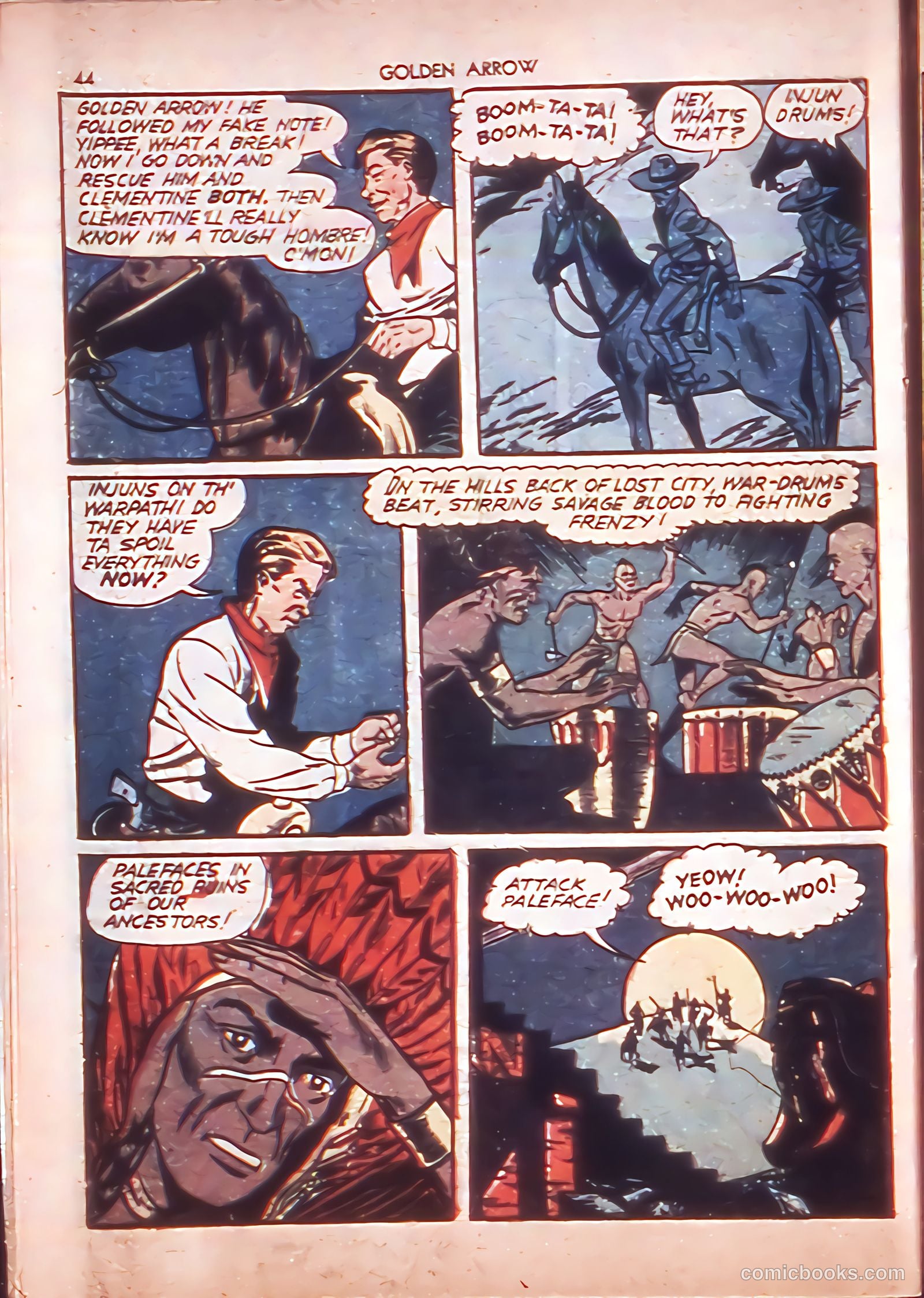 Golden Arrow #1 (1942) — page 43 of 67