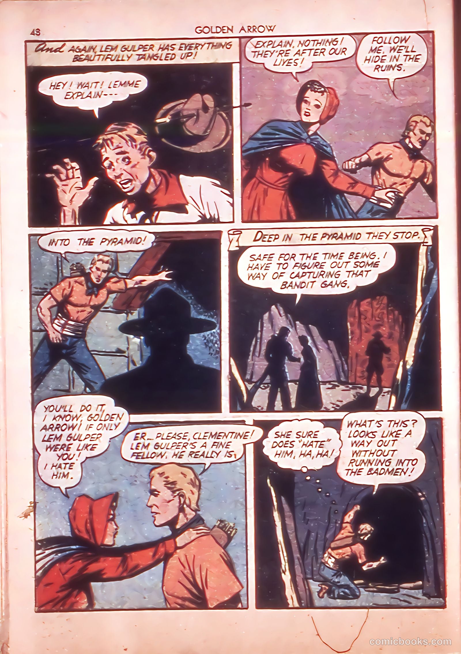Golden Arrow #1 (1942) — page 47 of 67