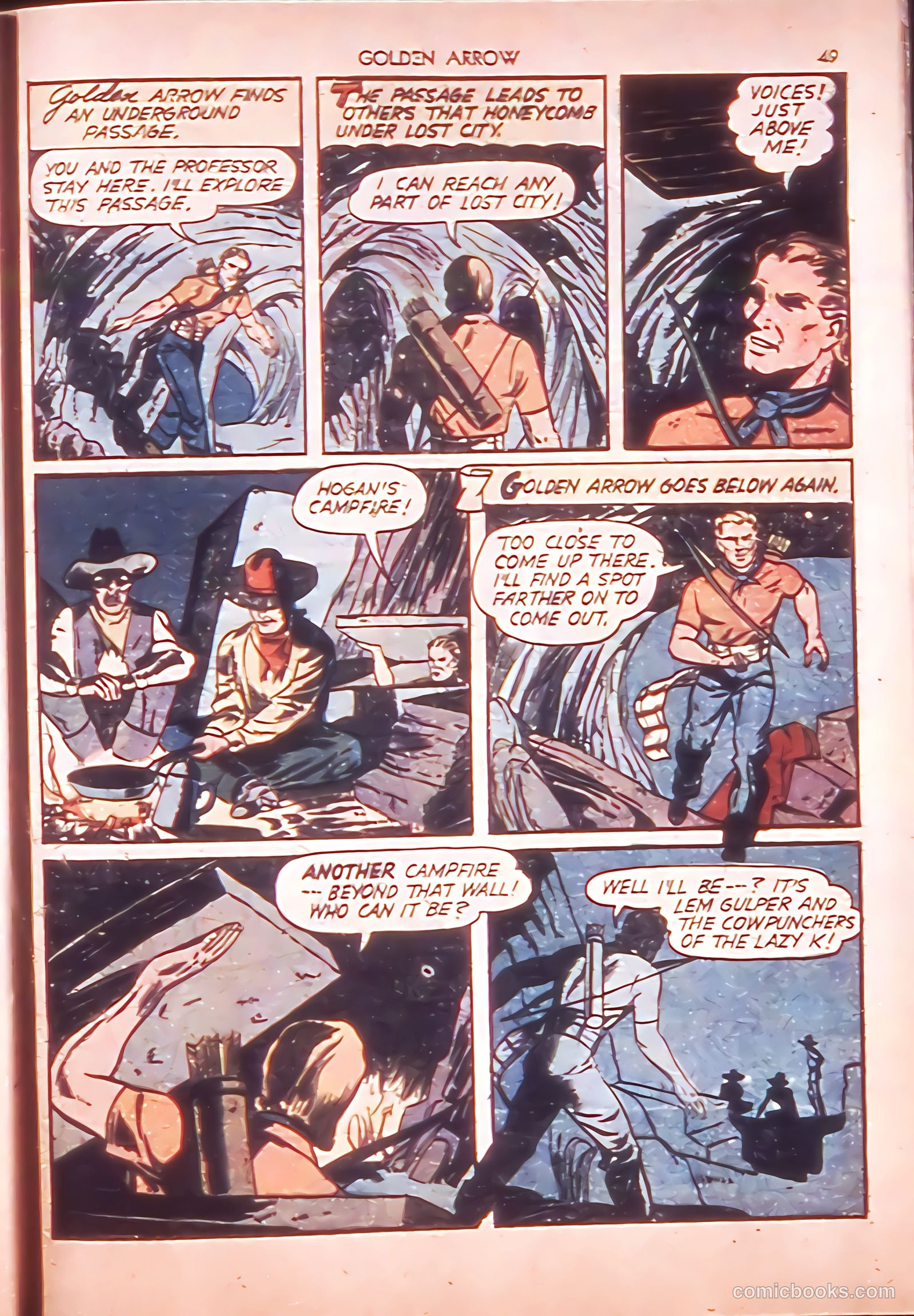Golden Arrow #1 (1942) — page 48 of 67