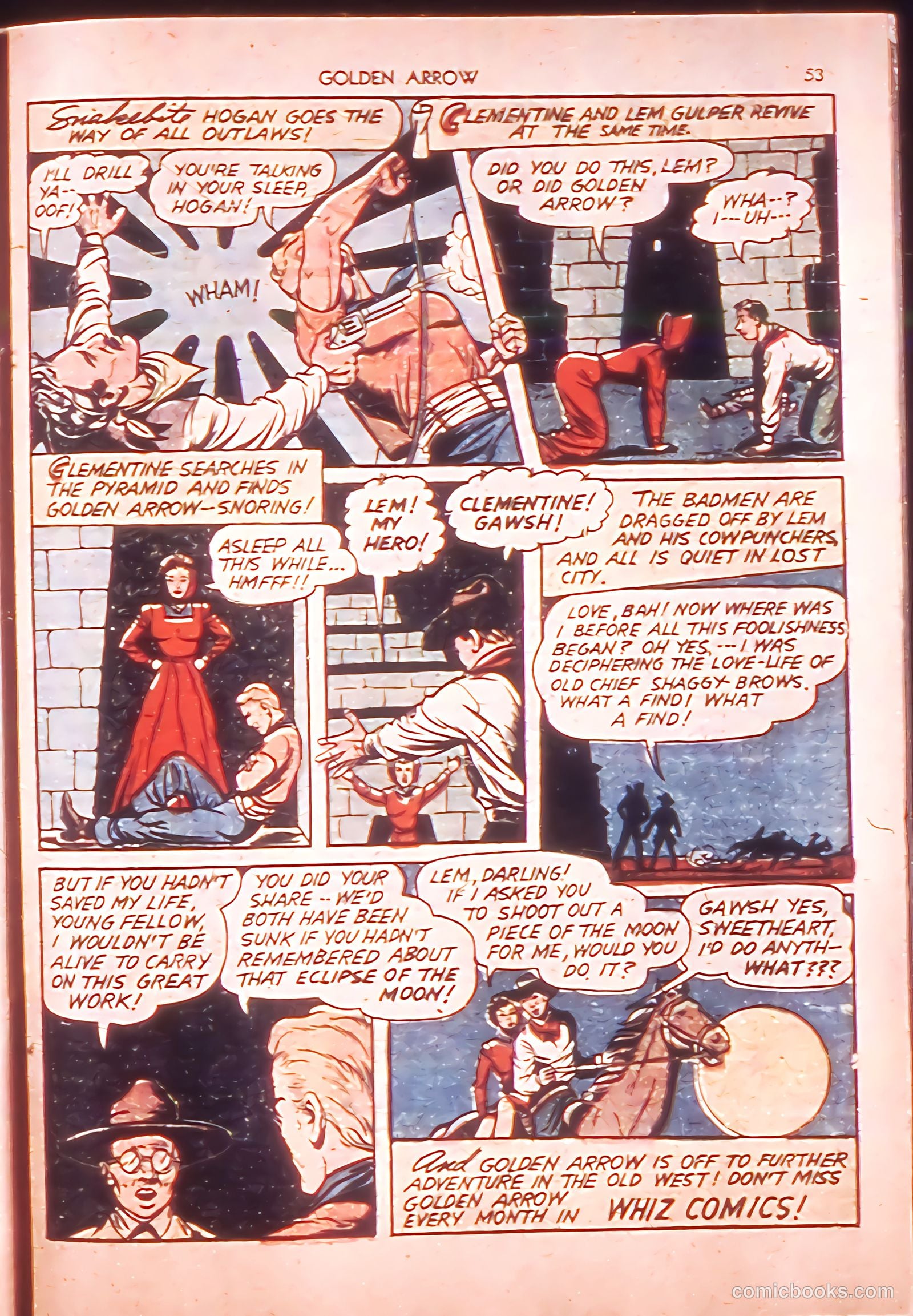 Golden Arrow #1 (1942) — page 52 of 67