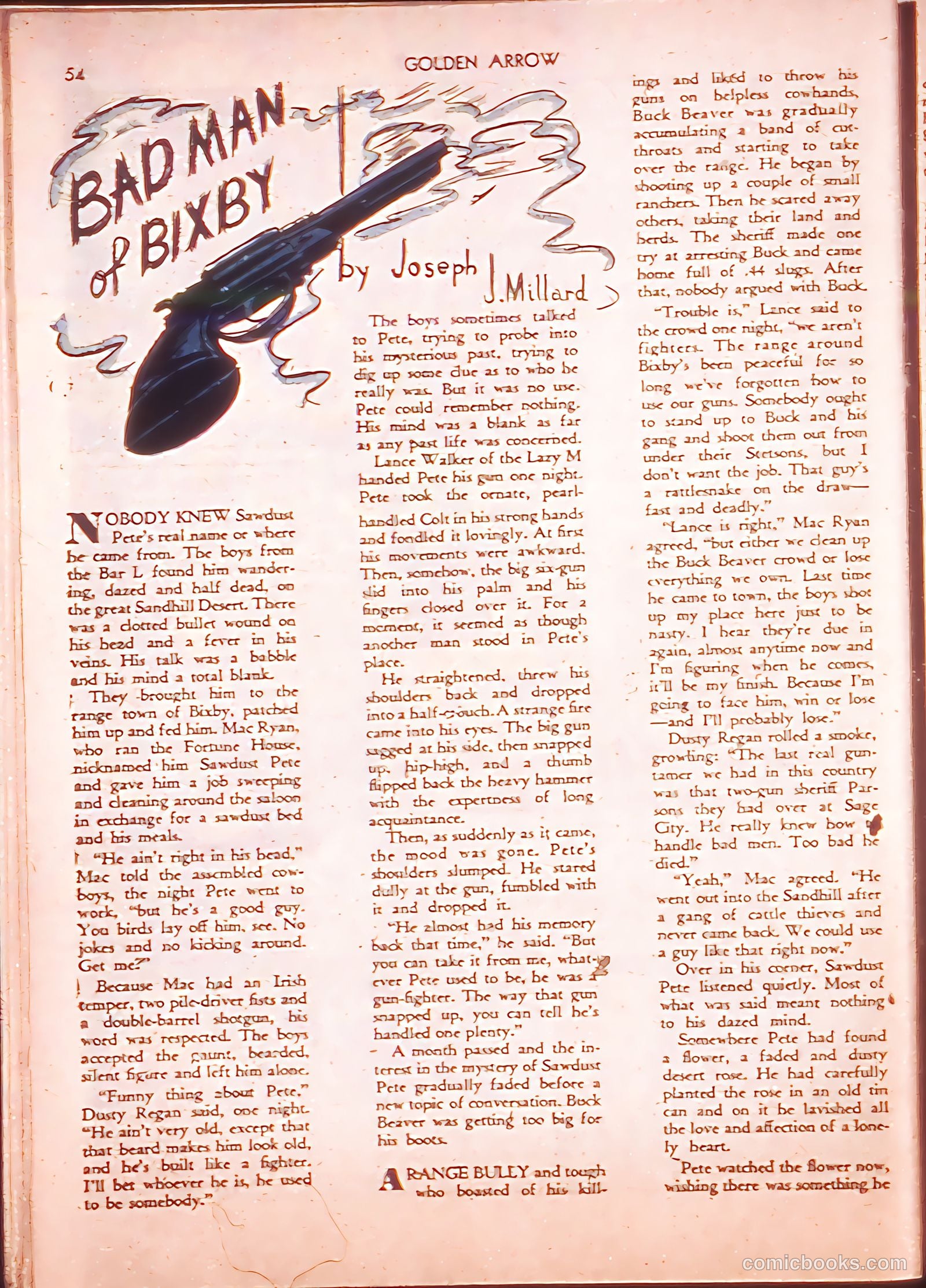 Golden Arrow #1 (1942) — page 53 of 67