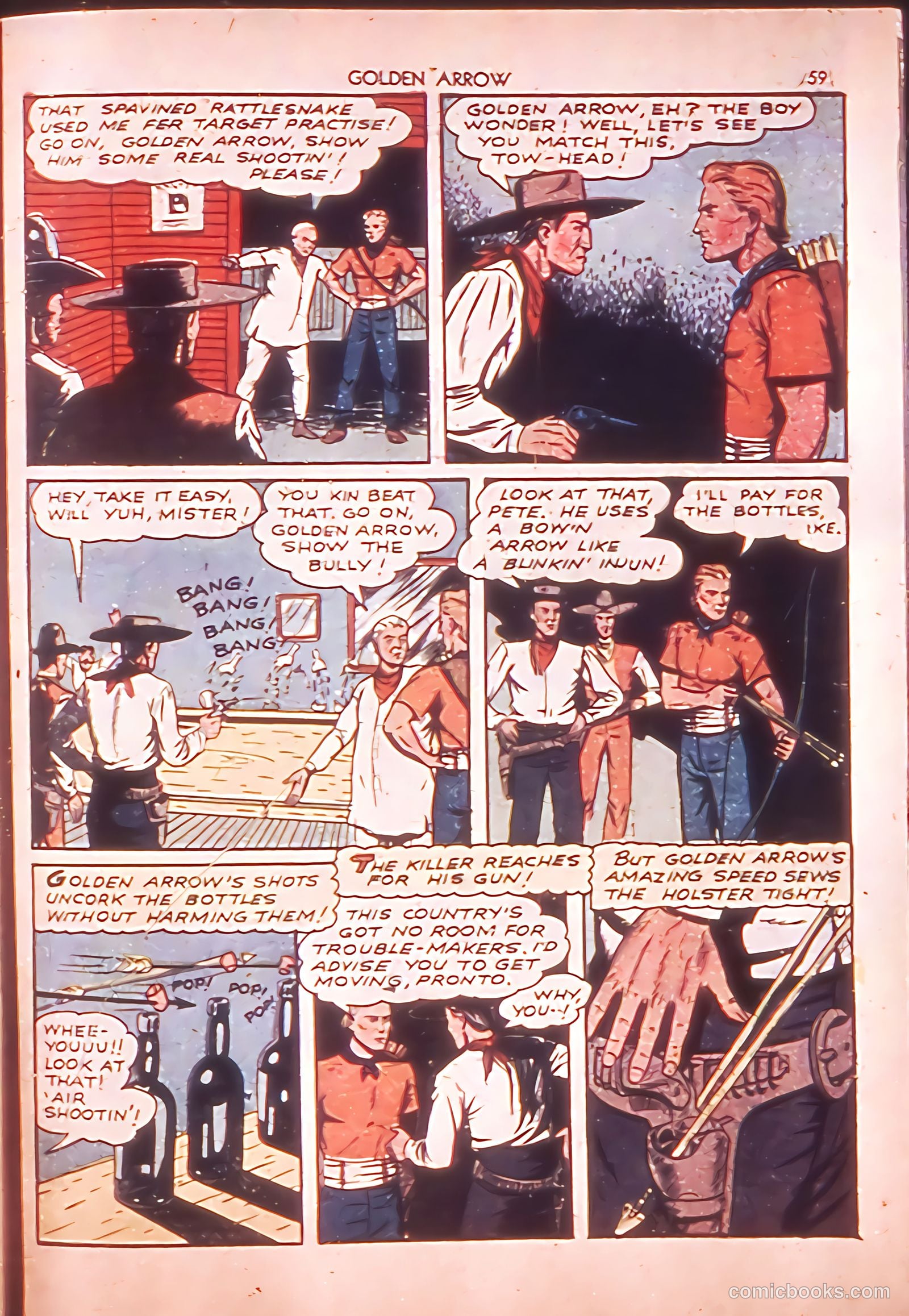Golden Arrow #1 (1942) — page 58 of 67