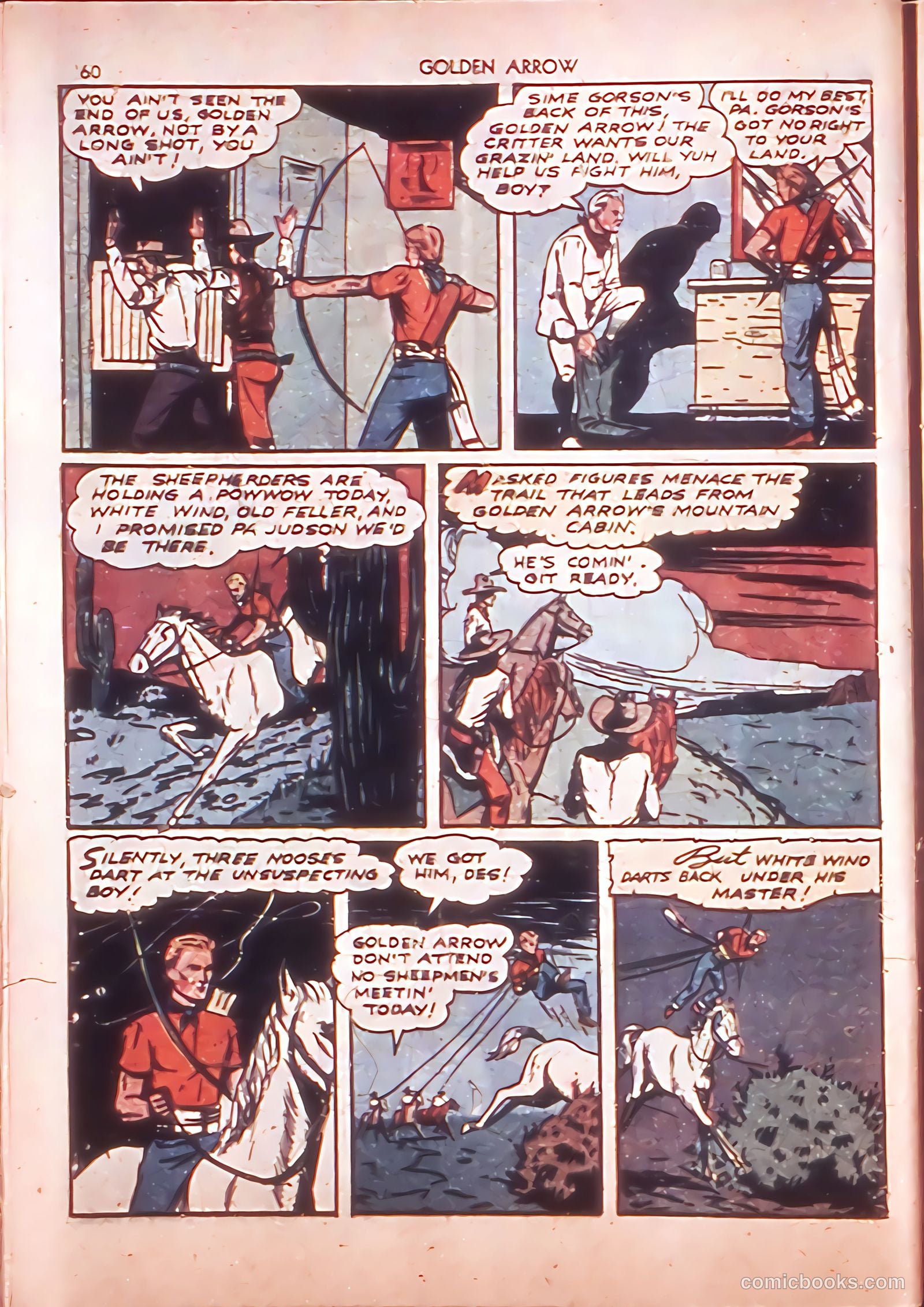 Golden Arrow #1 (1942) — page 59 of 67