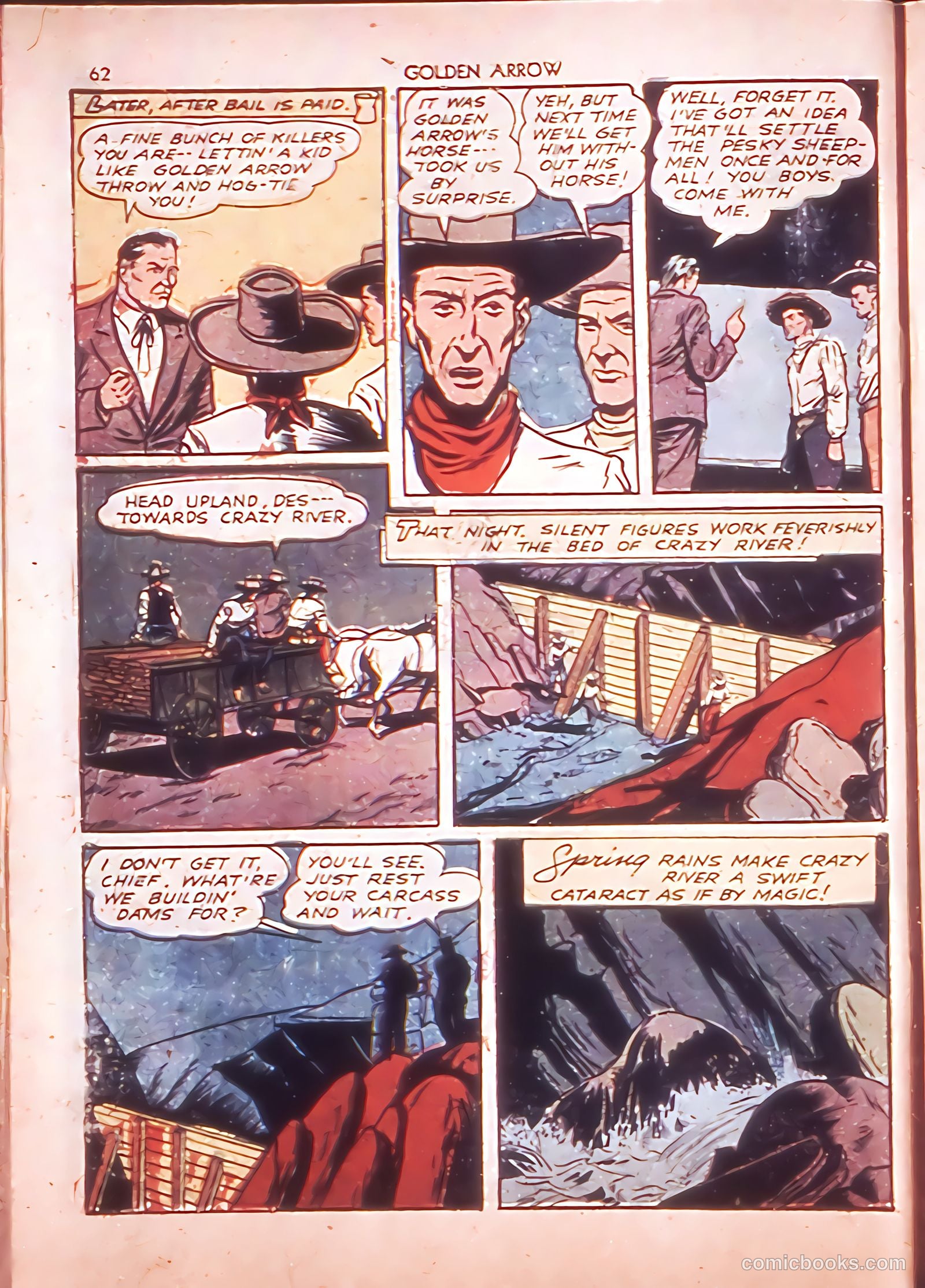 Golden Arrow #1 (1942) — page 61 of 67