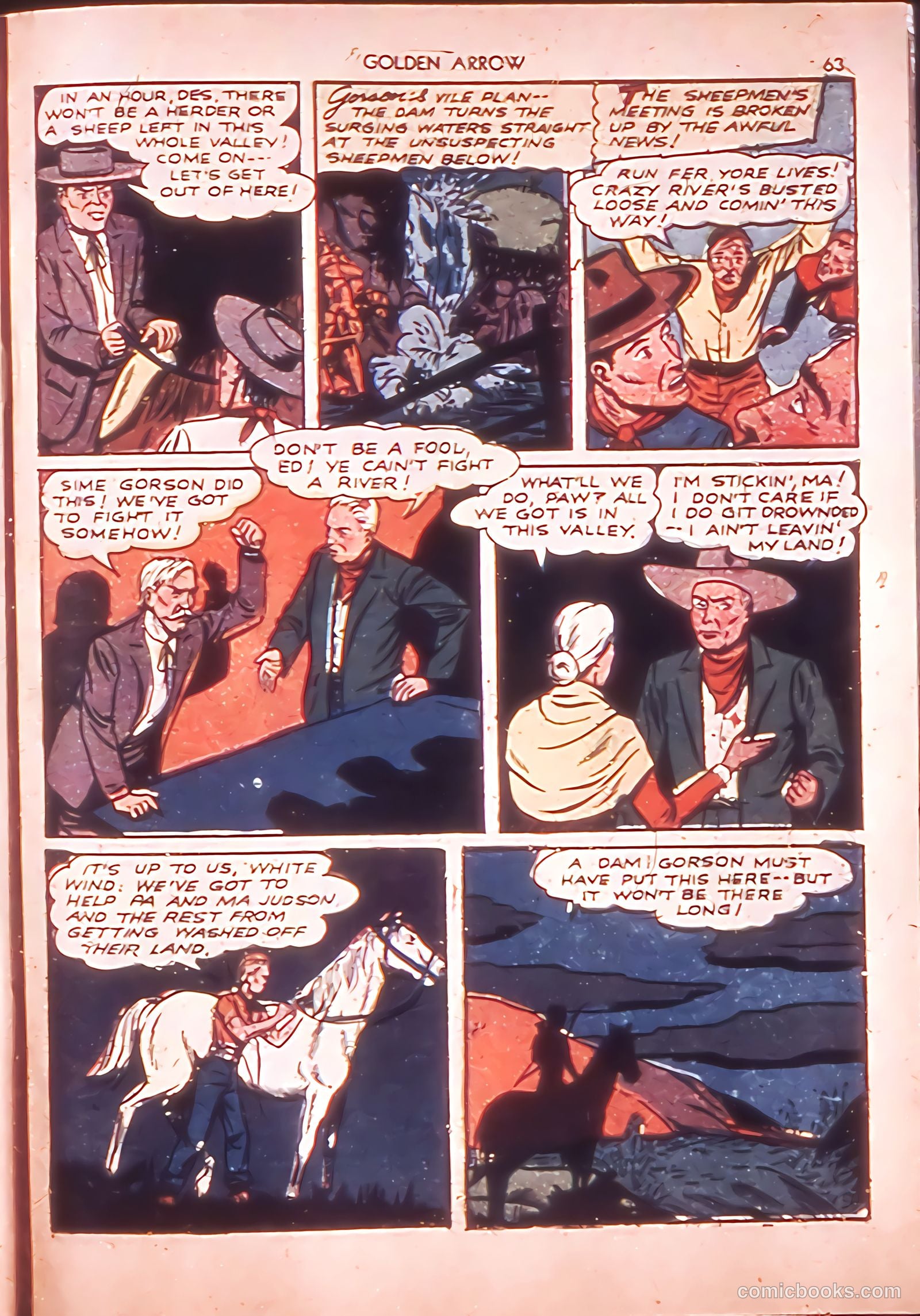 Golden Arrow #1 (1942) — page 62 of 67