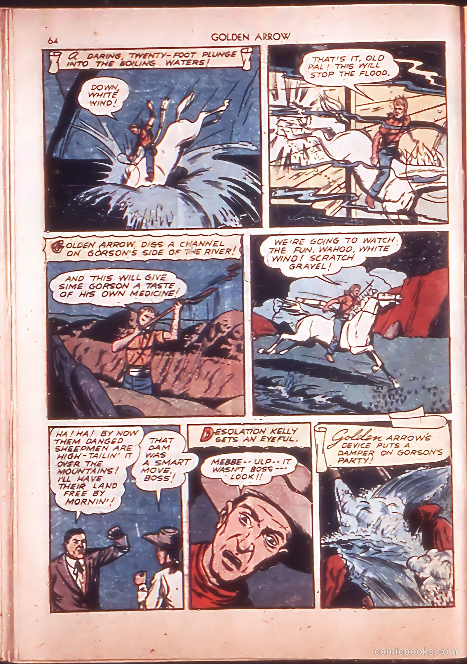Golden Arrow #1 (1942) — page 63 of 67