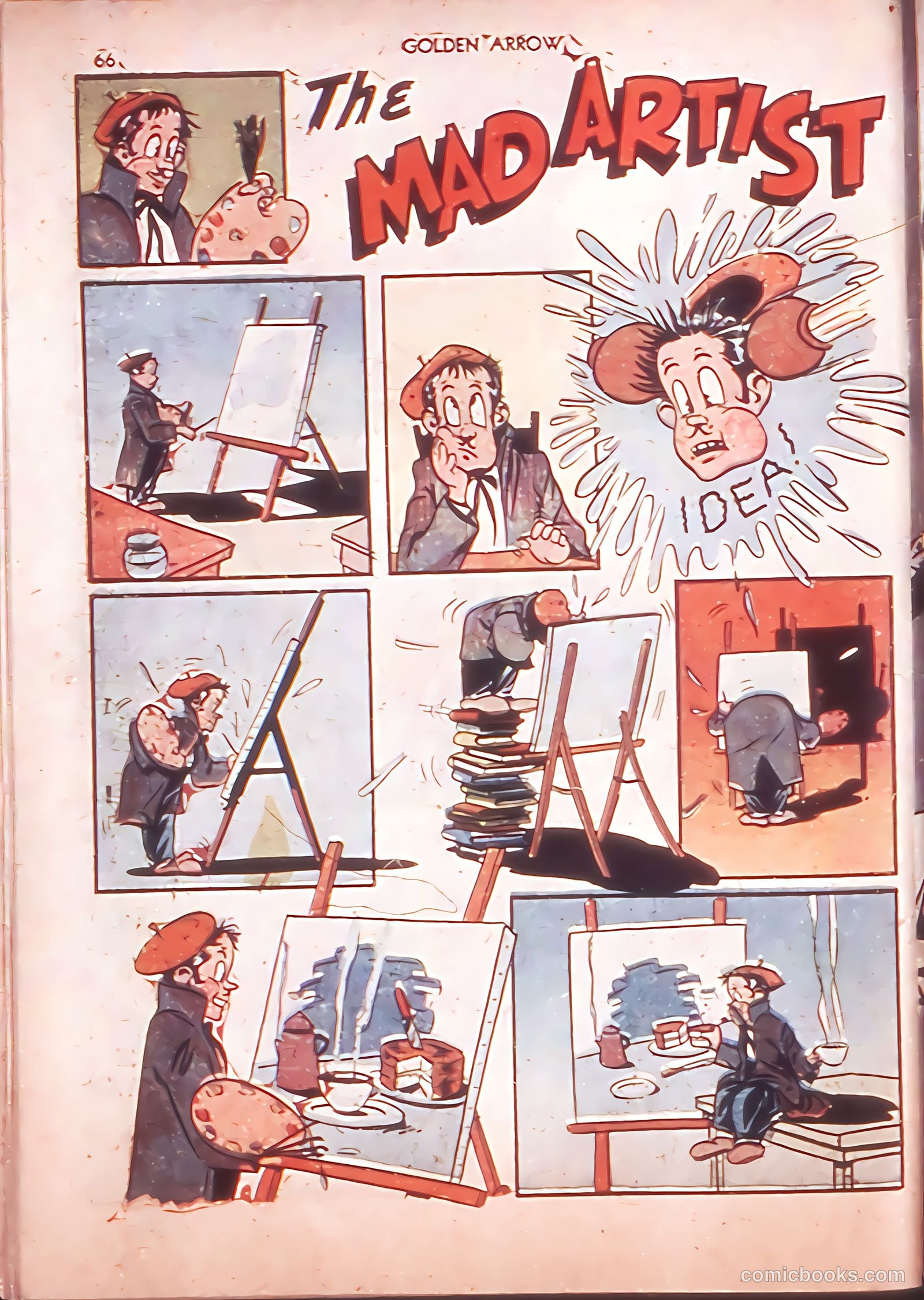 Golden Arrow #1 (1942) — page 65 of 67