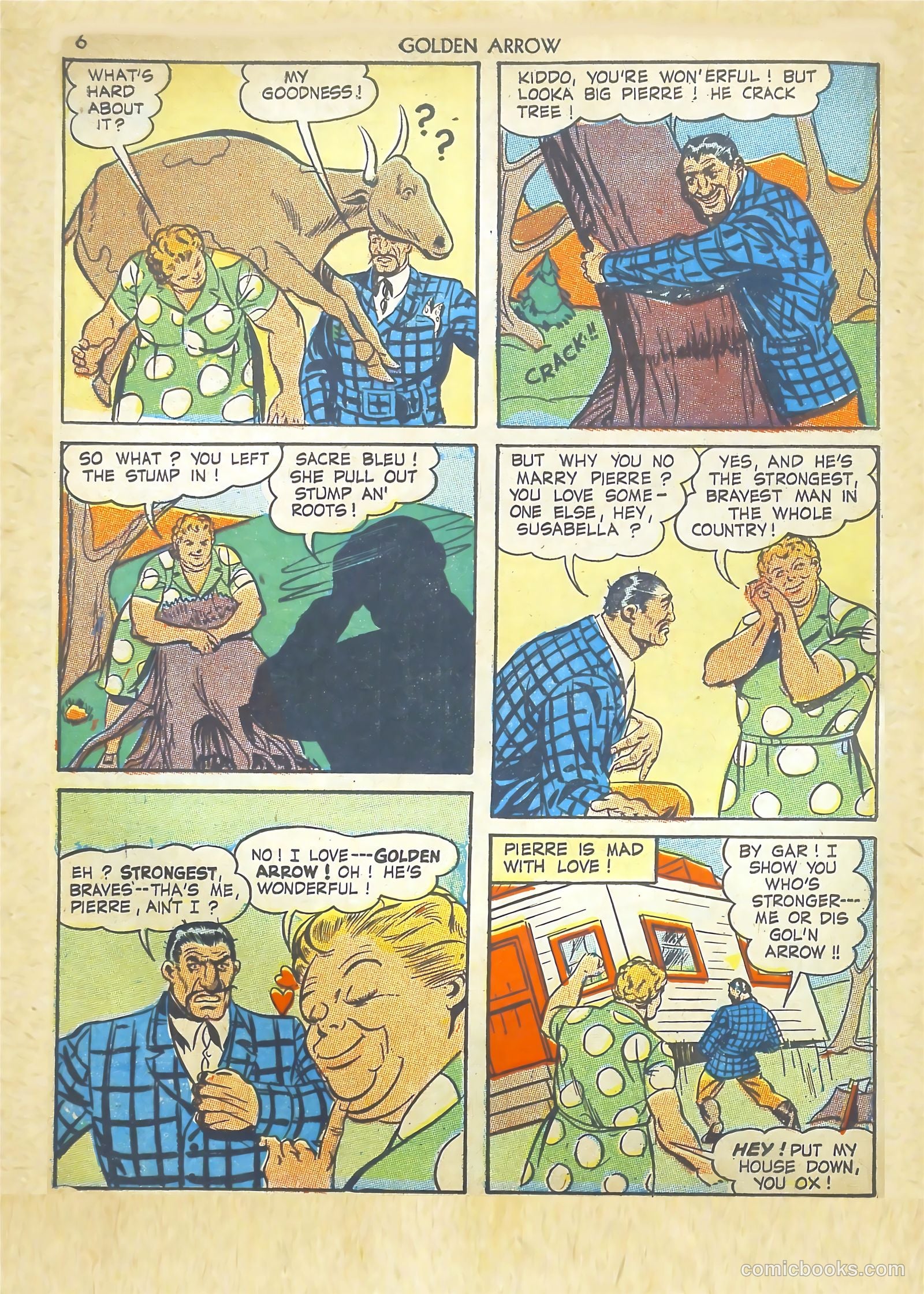 Golden Arrow #2 (1943) — page 6 of 67