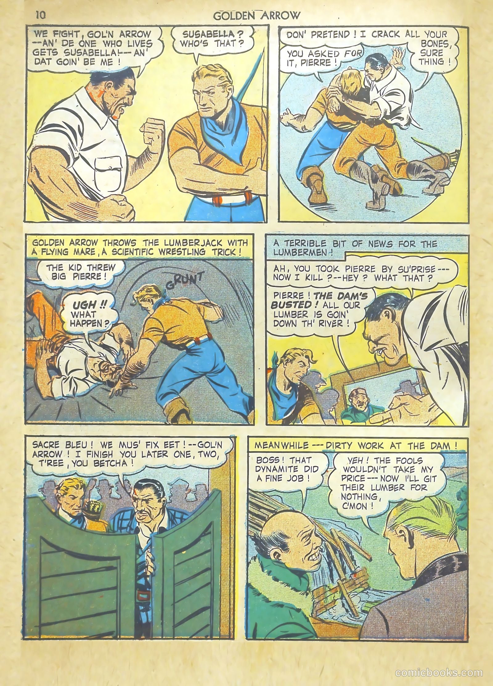 Golden Arrow #2 (1943) — page 10 of 67